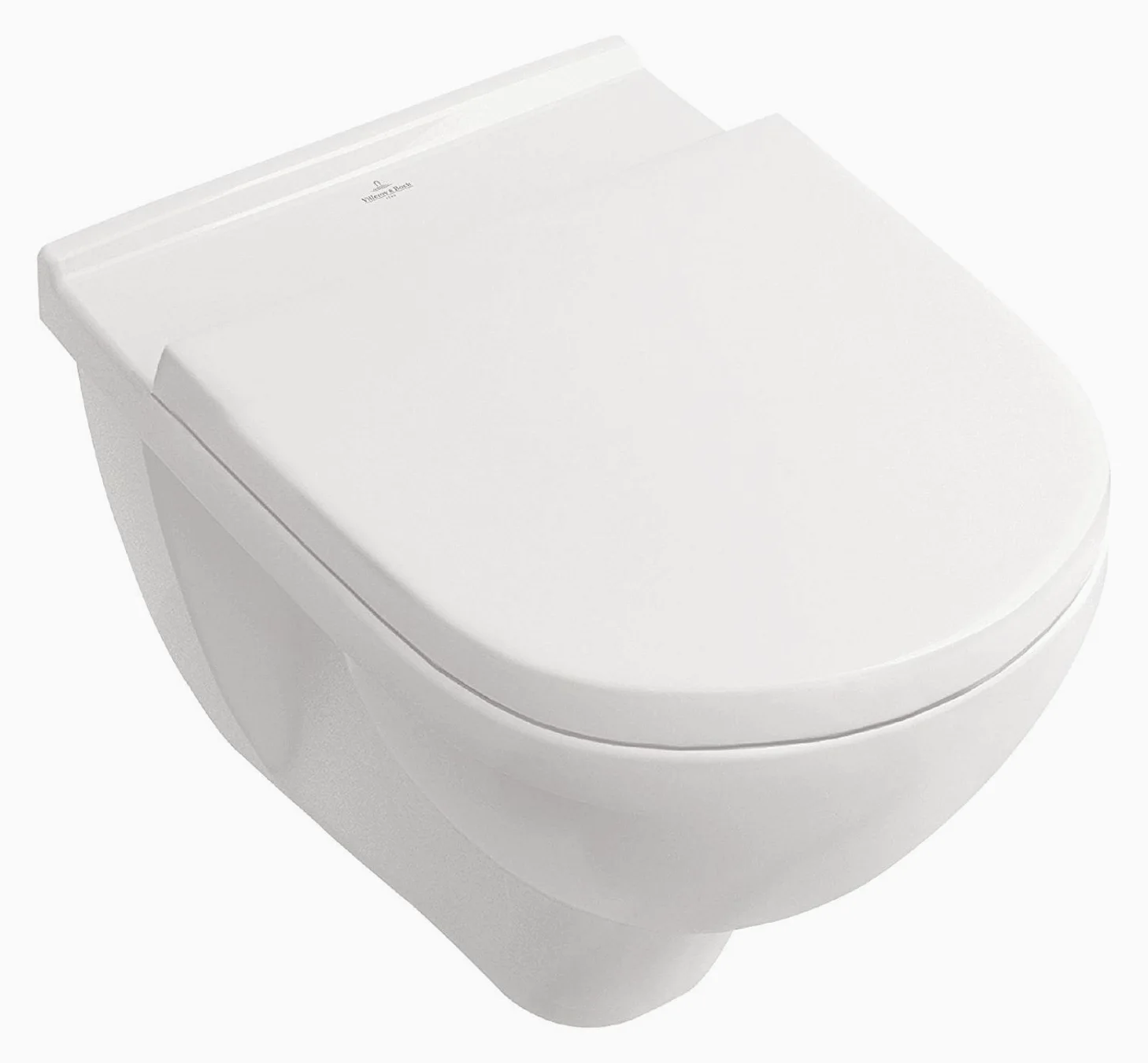 Villeroy & Boch O.Novo 5660HRR1 C-plus WC sospeso con sedile, sistema DirectFlush senza brida