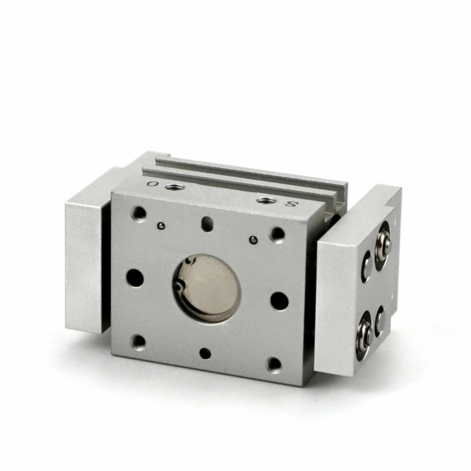 Pinza pneumatica a doppio effetto con cilindro pneumatico L2 10D/16D/20D/25D/10D1/16D1/20D1/25D1 Pinza pneumatica Risposta rapida, per la produzione(MHL2-40D)
