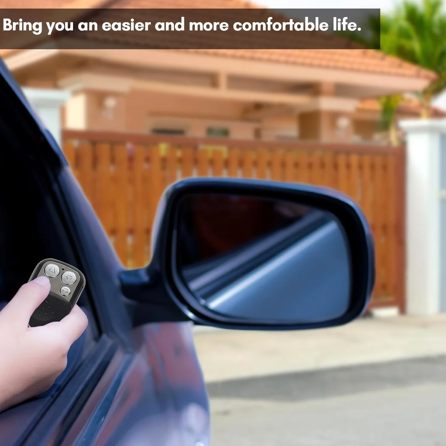 Porta scorrevole 370 W, WiFi, elettrica fino a 800 kg, 12 m/min, apriporta Bluetooth, garage 2 telecomandi