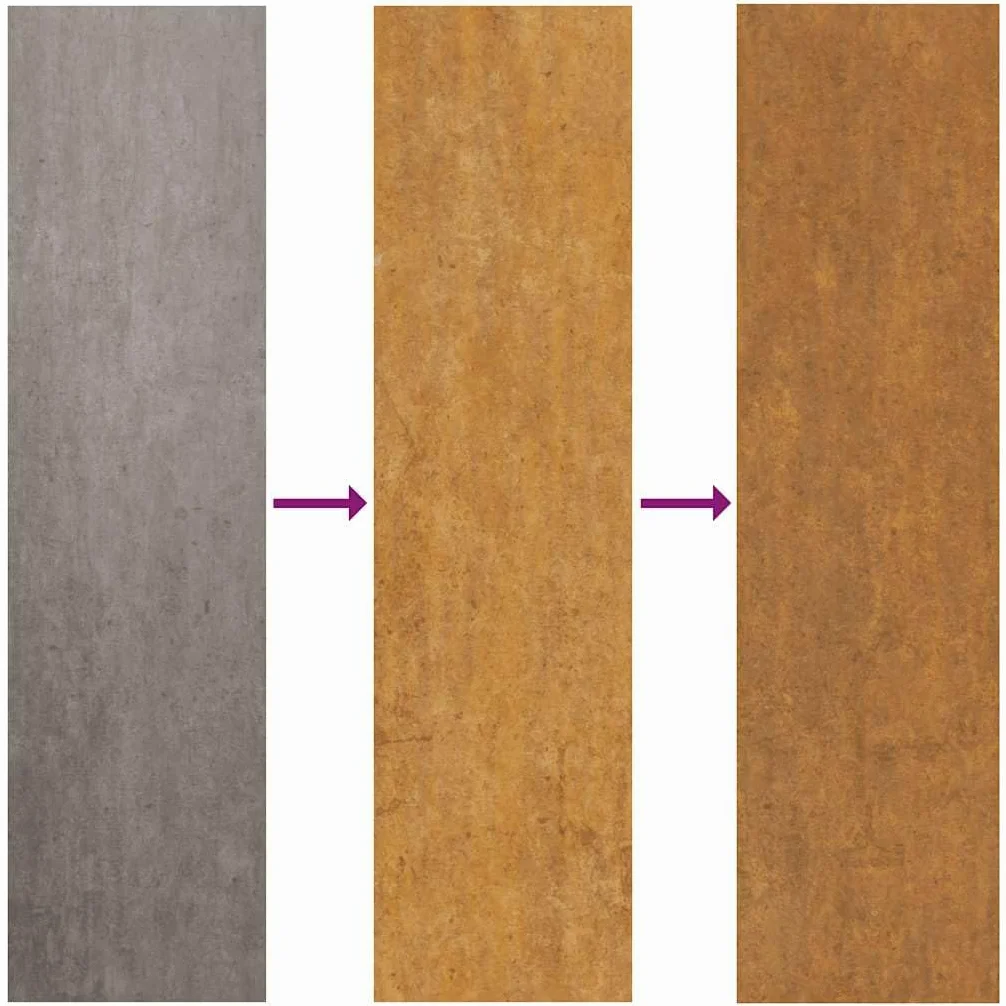 vidaXL Cancello da Giardino 100x75 cm in Acciaio Corten Design Quadrato, cancello, cancello in Acciaio, cancello da Esterno, cancello di Sicurezza