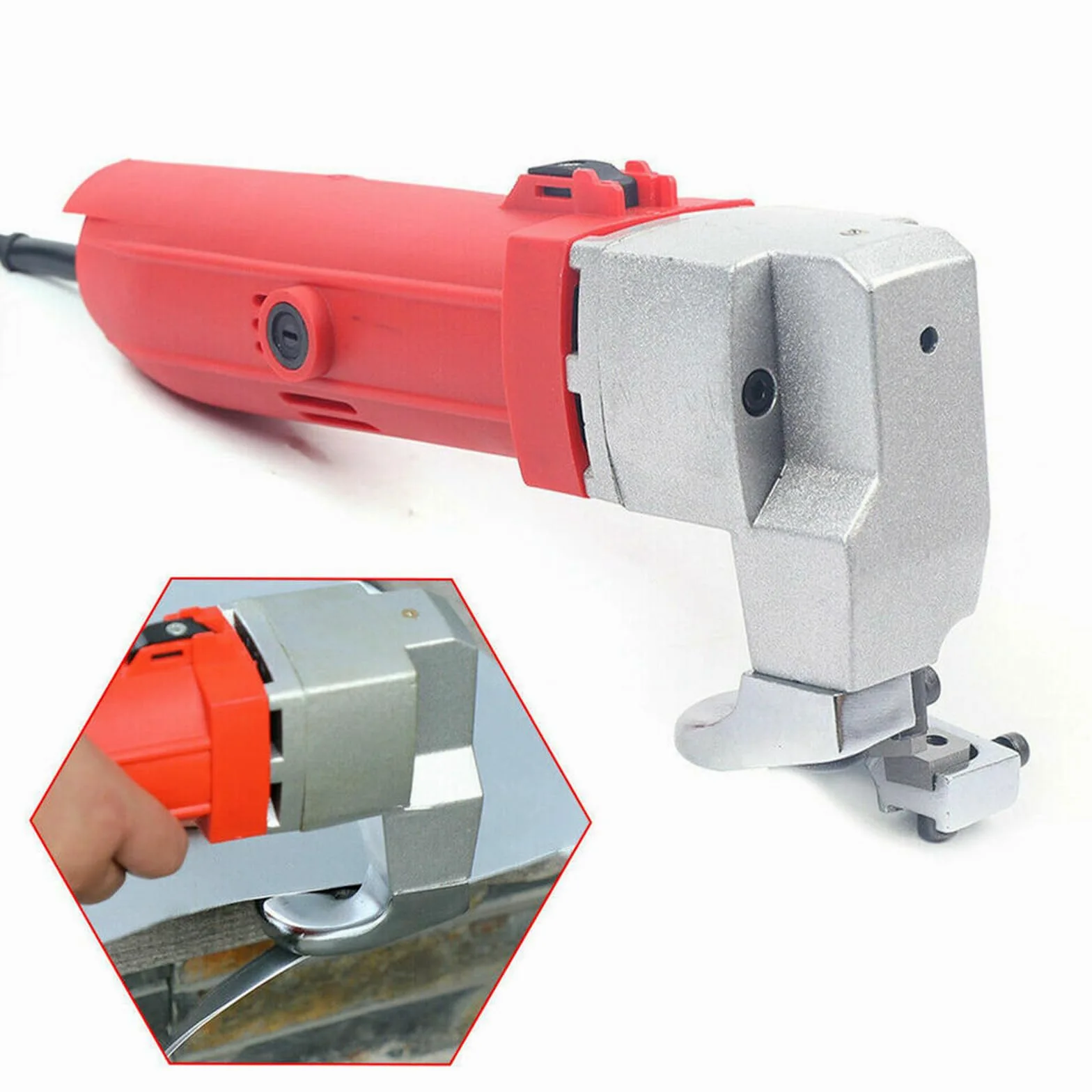 500W Elettrico Cesoie Metallo Forbici 2000 giri/min Cesoie Elettriche Cesoie per Taglio Metallo