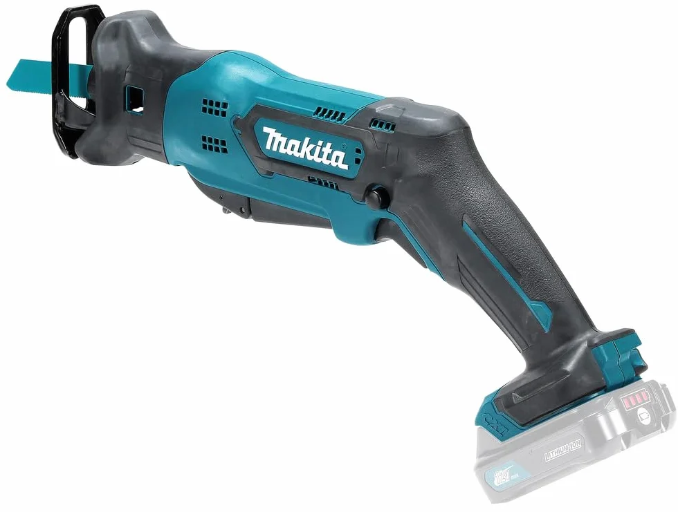 Seghetto alternativo a batteria Makita JR103DZ 10,8 V (senza batteria, senza caricabatterie)