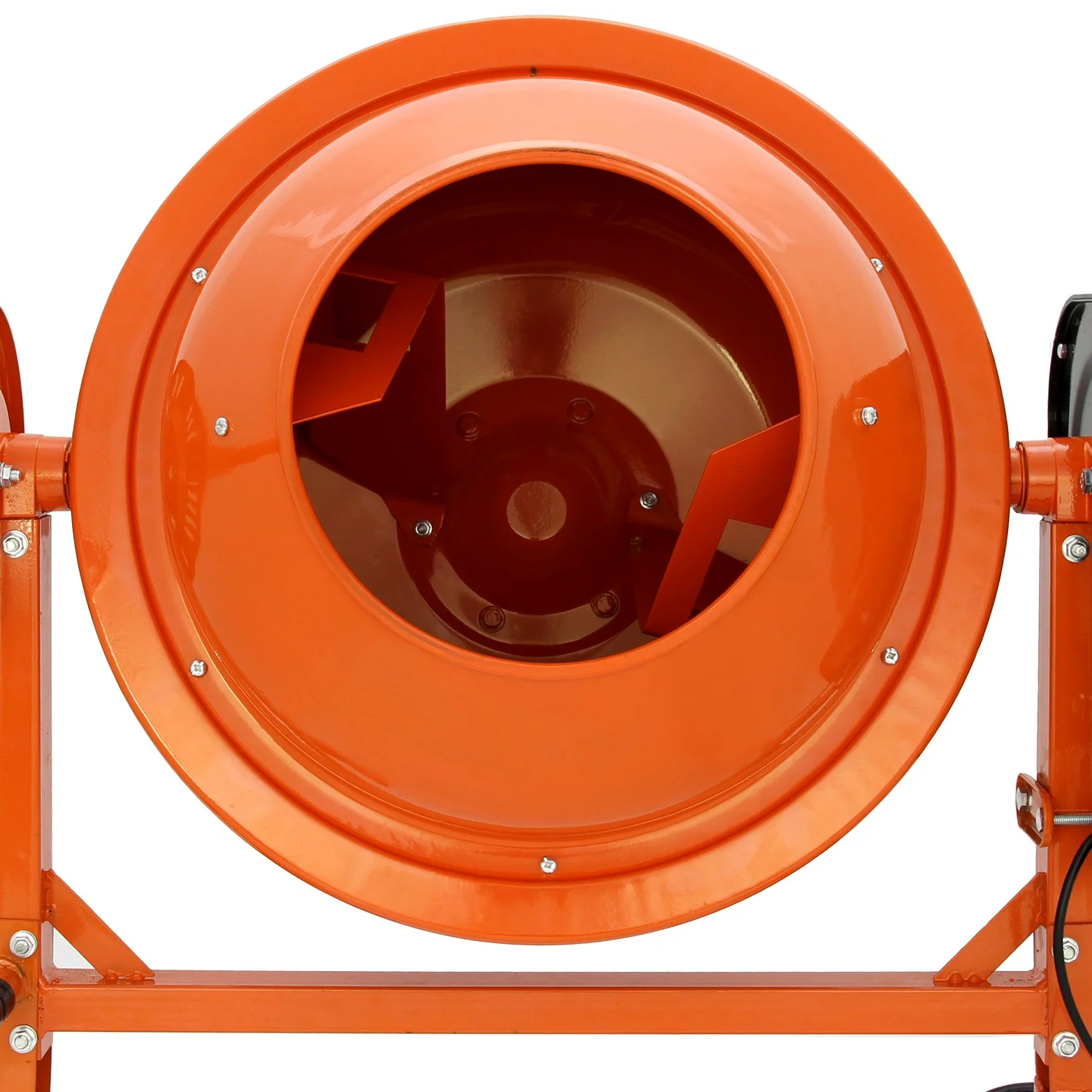 T-Mech - Betoniera Elettrica 70 litri 30 giri/minuto per Miscelare Calcestruzzo, Malta e Cemento