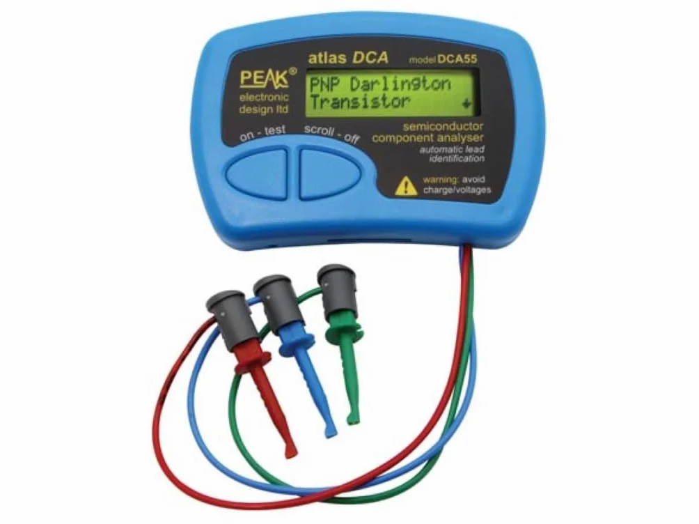 Analizzatore semiconduttore Velleman DCA55