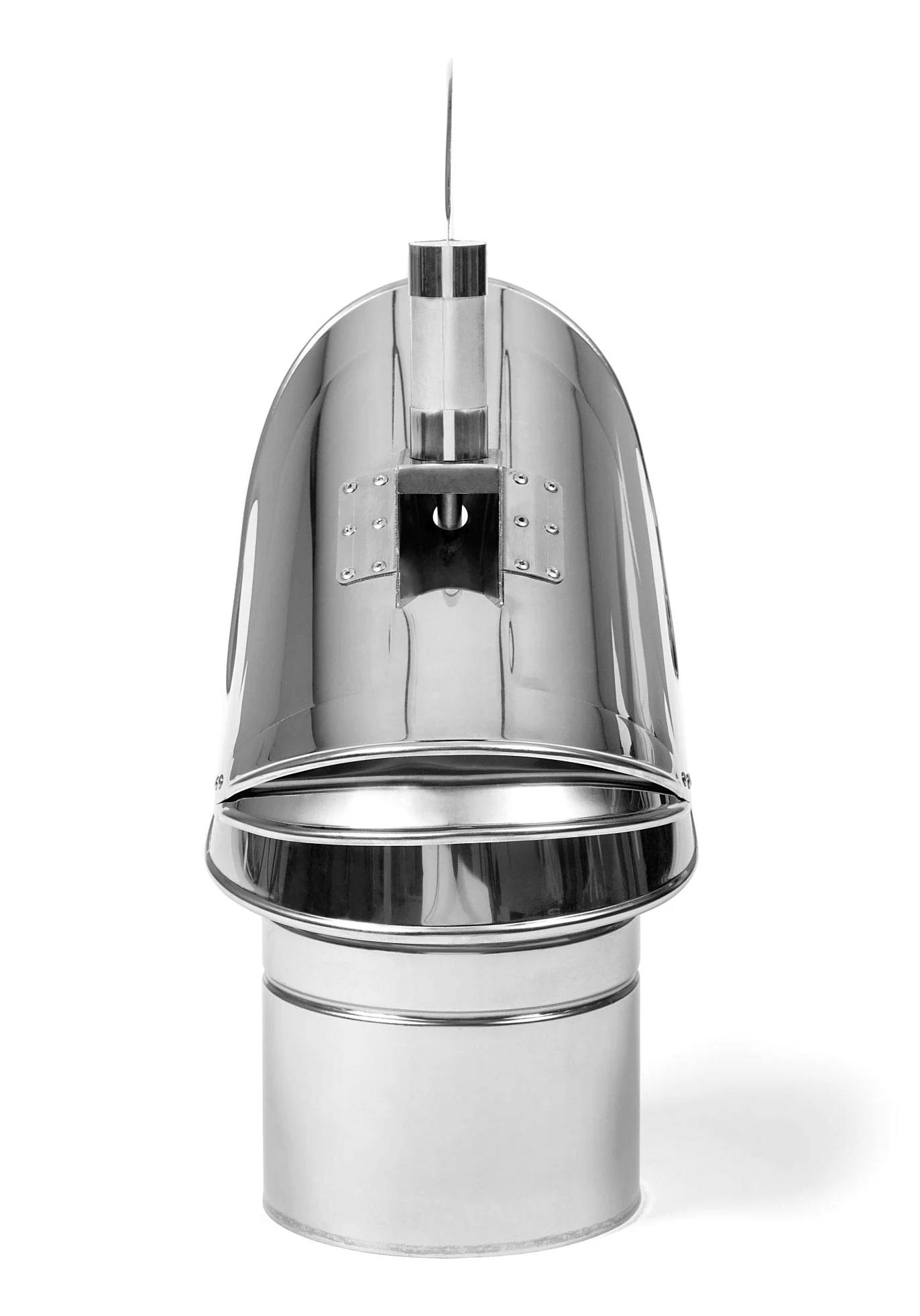 STERR CWL220 - Copertura per camino in acciaio INOX con cuscinetto esterno, 220 mm