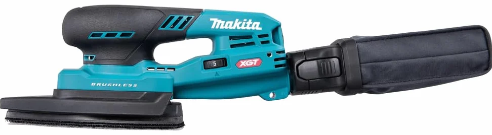 Makita BO006CGZ - Levigatrice a delta a batteria 40 V max. / 100 x 150 mm (senza caricatore e batterie)