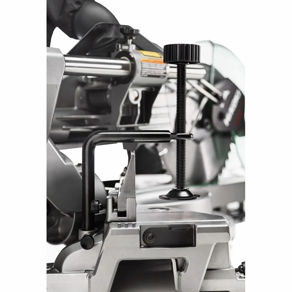HiKOKI Sega a pannelli - 216 mm, 1100 W, linea di taglio laser, illuminazione a LED, funzione di smussatura, estensione del tavolo, impugnatura soft-touch, tagli precisi - Compatta e stabile