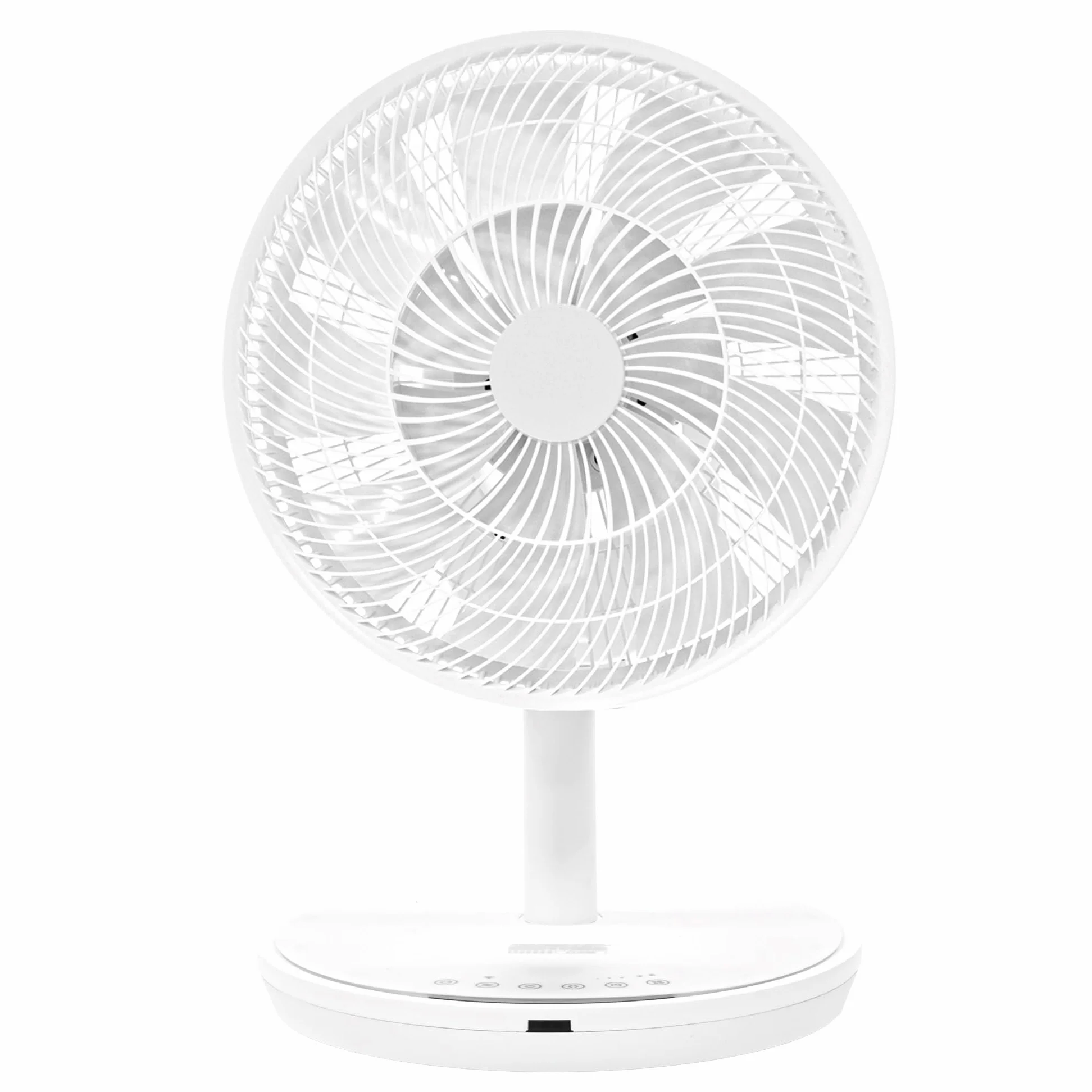 Amig - Ventilatore da Pavimento e da Tavolo GALAIR WIFI-01 - Silenzioso 13dB - 26 Velocità - Oscillazione Verticale e Orizzontale - Basso Consumo 27W - Telecomando e App - Luce LED