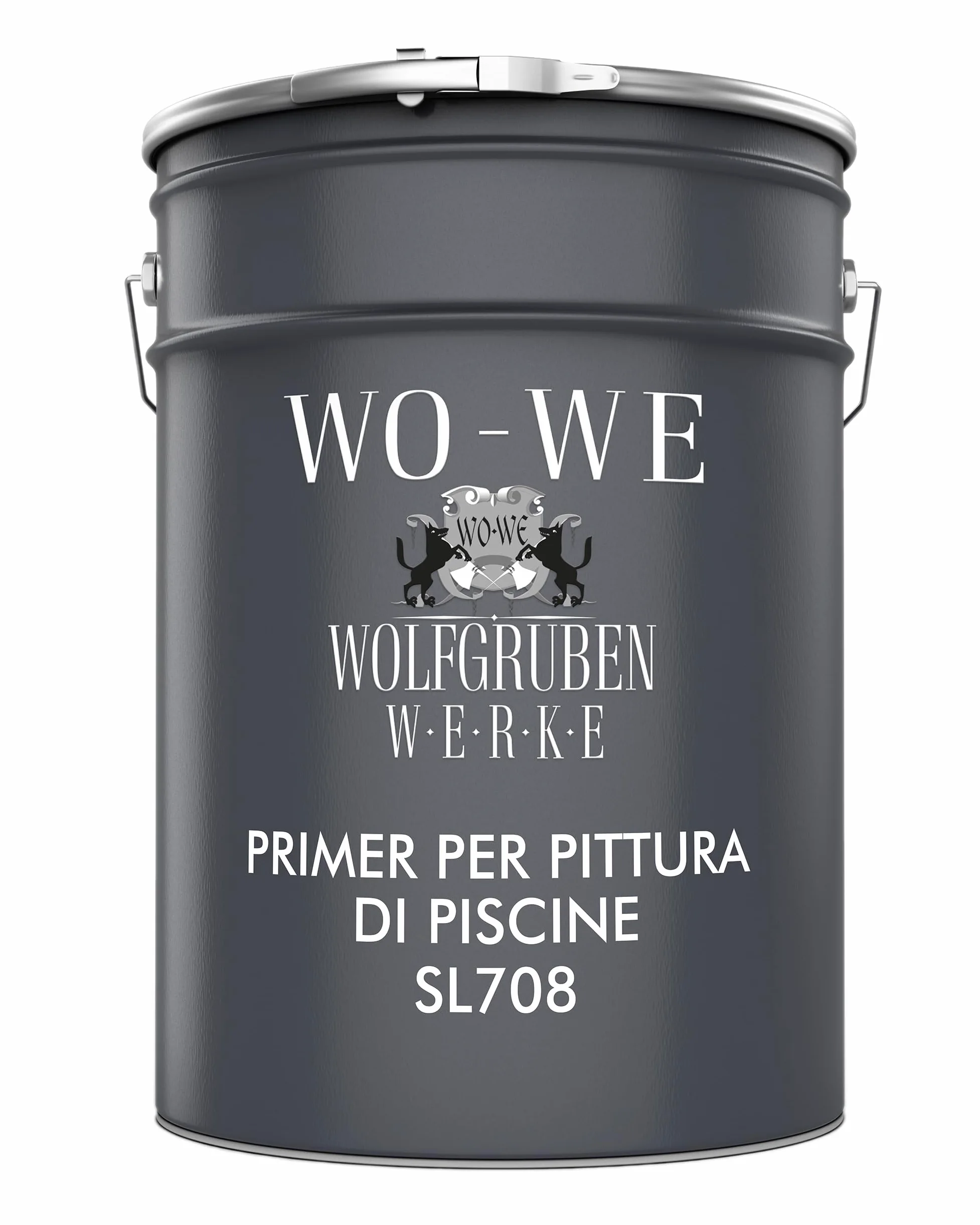 WO-WE Fondo Primer per piscine SL708 Aggrappante speciale Pittura Pool l 10kg