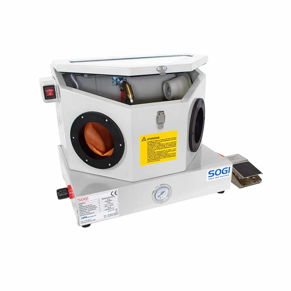 SOGI S-30 SABBIATRICE DA BANCO PROFESSIONALE CON ACCESSORI