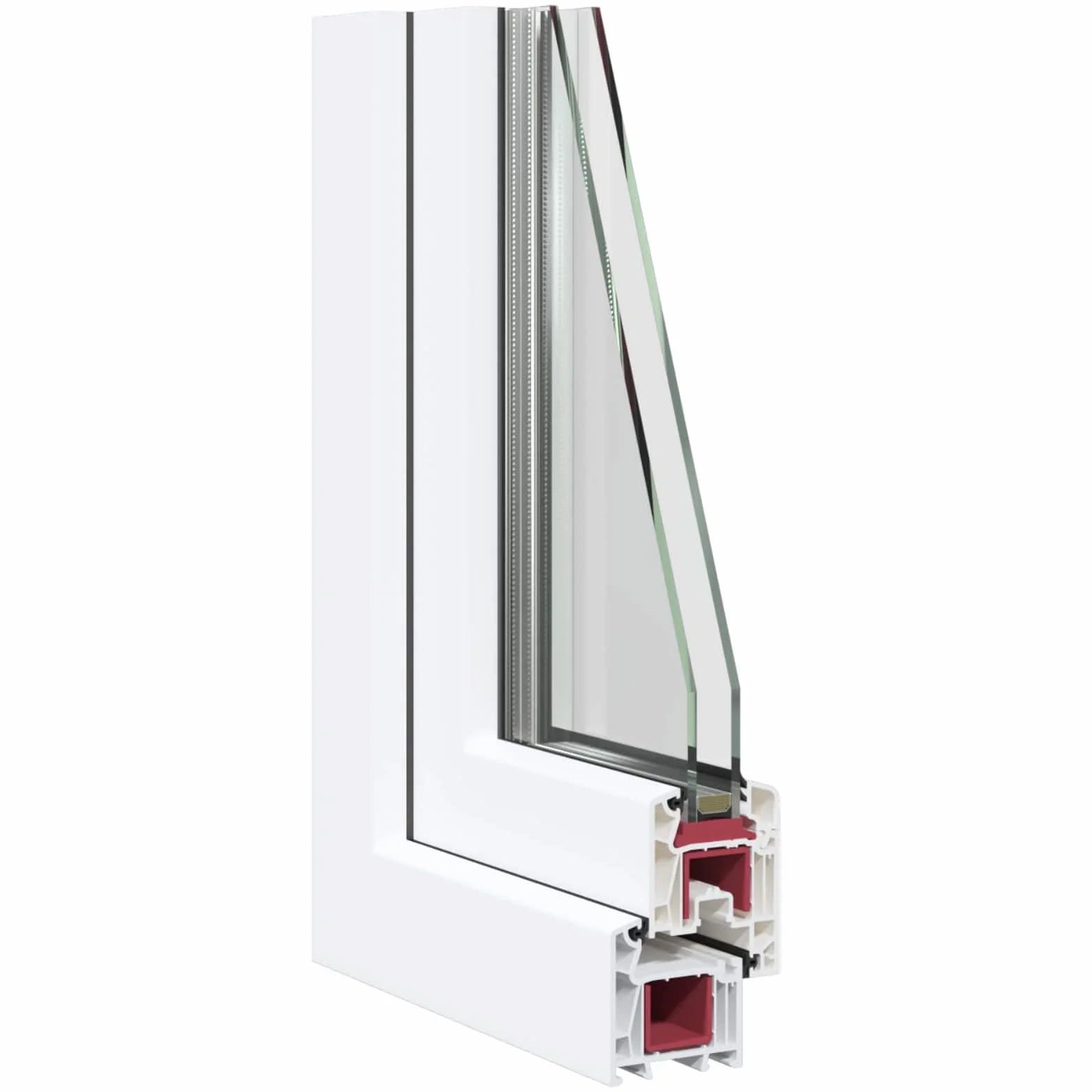 vidaXL Finestra per Soffitta RISOR 120 x 60 cm PVC e Vetro Bianco, Solaio, Isolamento Termico Moderno, Finestre Energy Efficient, Fissaggi in Vetro PVC Silenziati