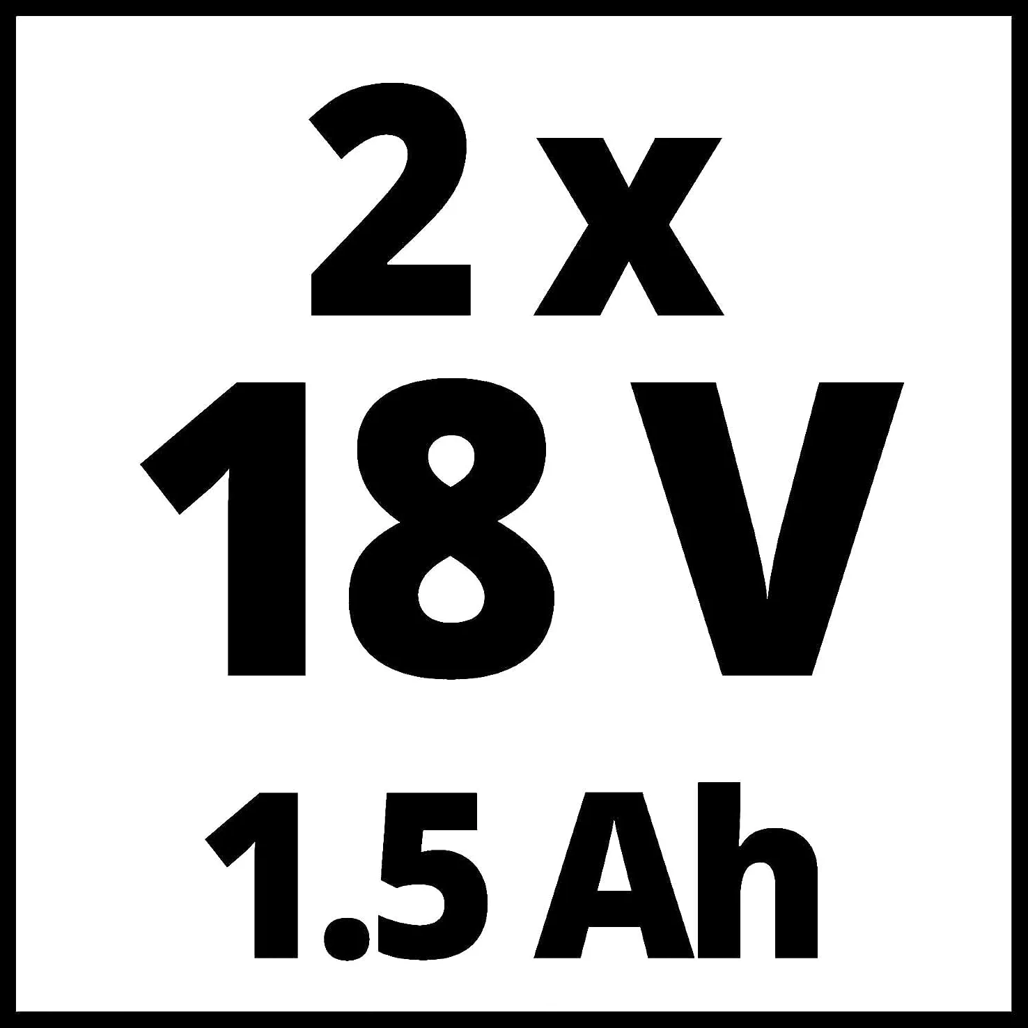 Einhell TC-CD 18-2 Li (2x1,5 Ah) Trapano avvitatore a batteria (2 x 18 V, 1,5 Ah, Li-Ion, tempo ricarica 3-5 h, 2 velocità, vel. 1 giri min. 0-350, vel. 2 giri min. 0-1250, torsione 38 Nm, mandrino 10mm, incl. 2 batteria 1,5 Ah, caricabatterie e valigetta