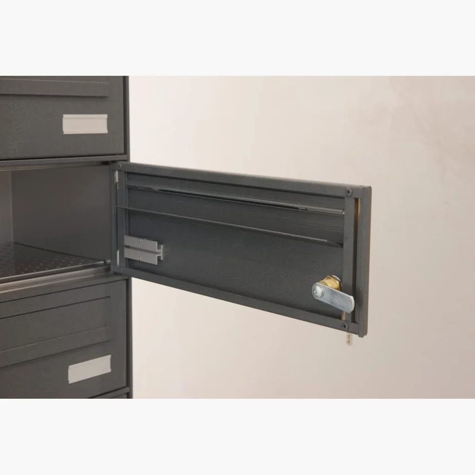 Cassette postali per esterno 5 posti Grigio Antracite