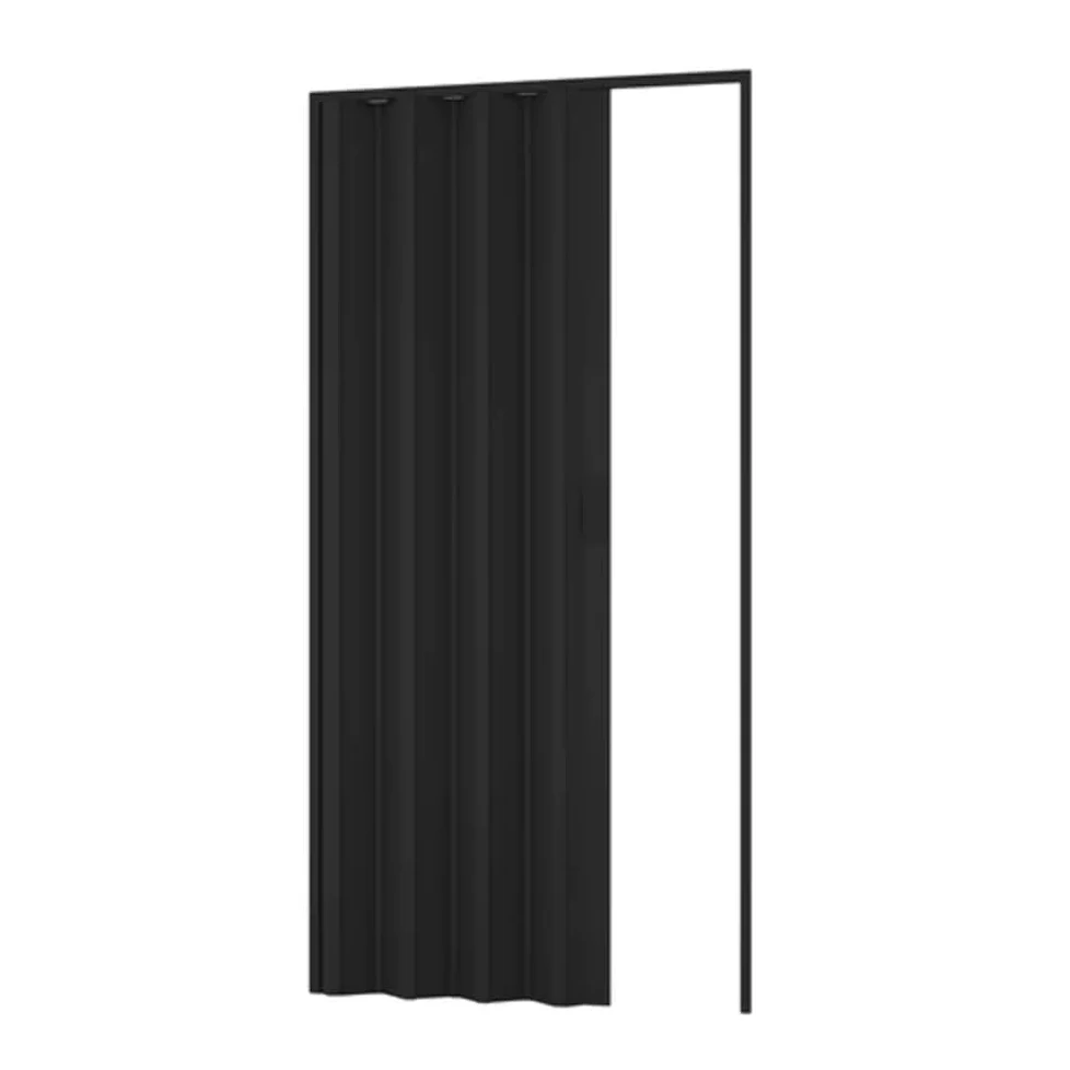 PORTA D'ARREDO PER INTERNO A SOFFIETTO NERA cm 100 x 214
