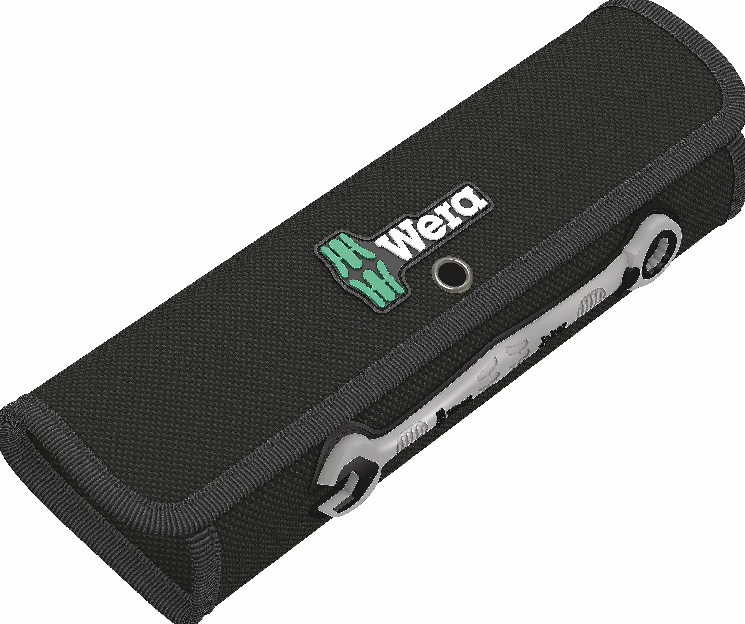 Wera 05020022001 6000/6002 Joker 6 Set 1, Kit con chiavi a forchetta doppia e combinate a cricchetto, metrico, 6 pezzi