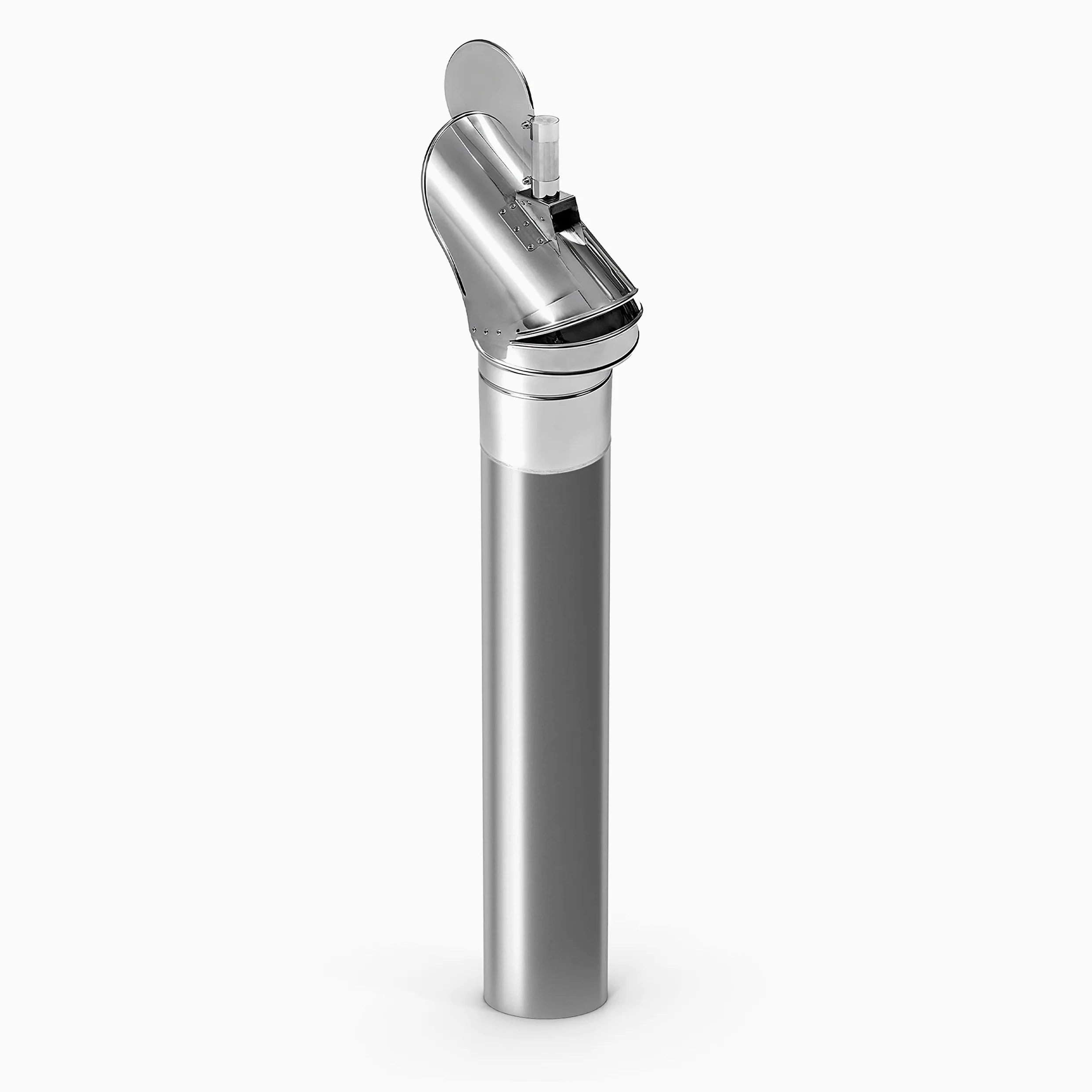 STERR CWL220 - Copertura per camino in acciaio INOX con cuscinetto esterno, 220 mm
