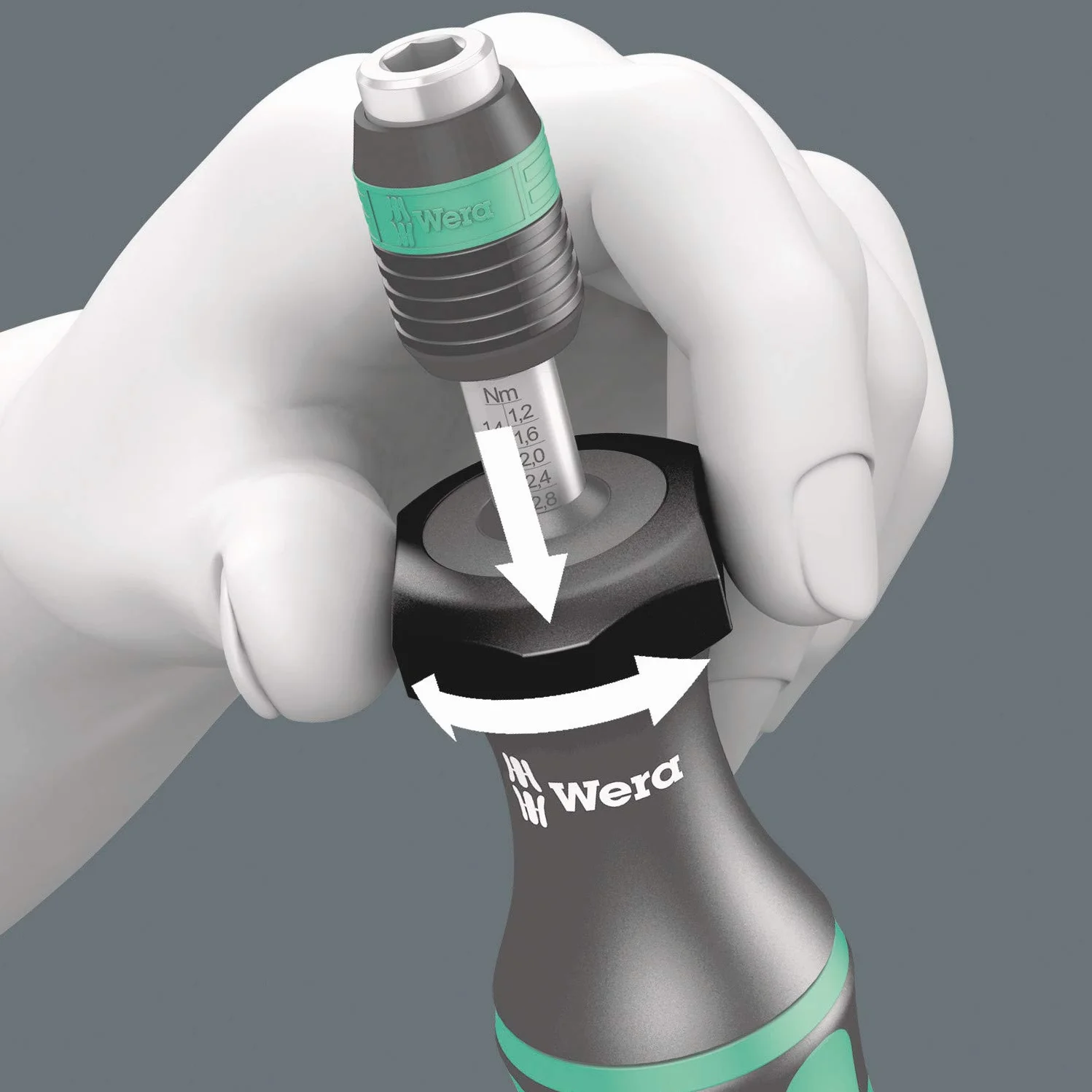 Wera, 7440/41 Kraftform Assortimento di giraviti dinamometrici, 26 pezzi