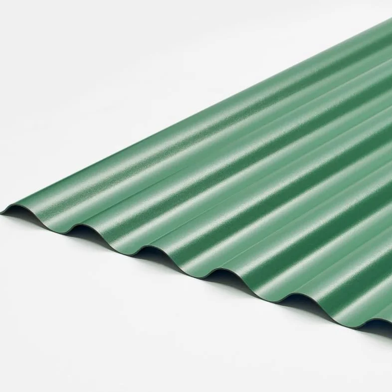 StormGuard Set da 10 lastre Ondulate in PVC – 90x200 cm Verde –- Pannello Tetto Impermeabile – Tetti di Verande, Carport