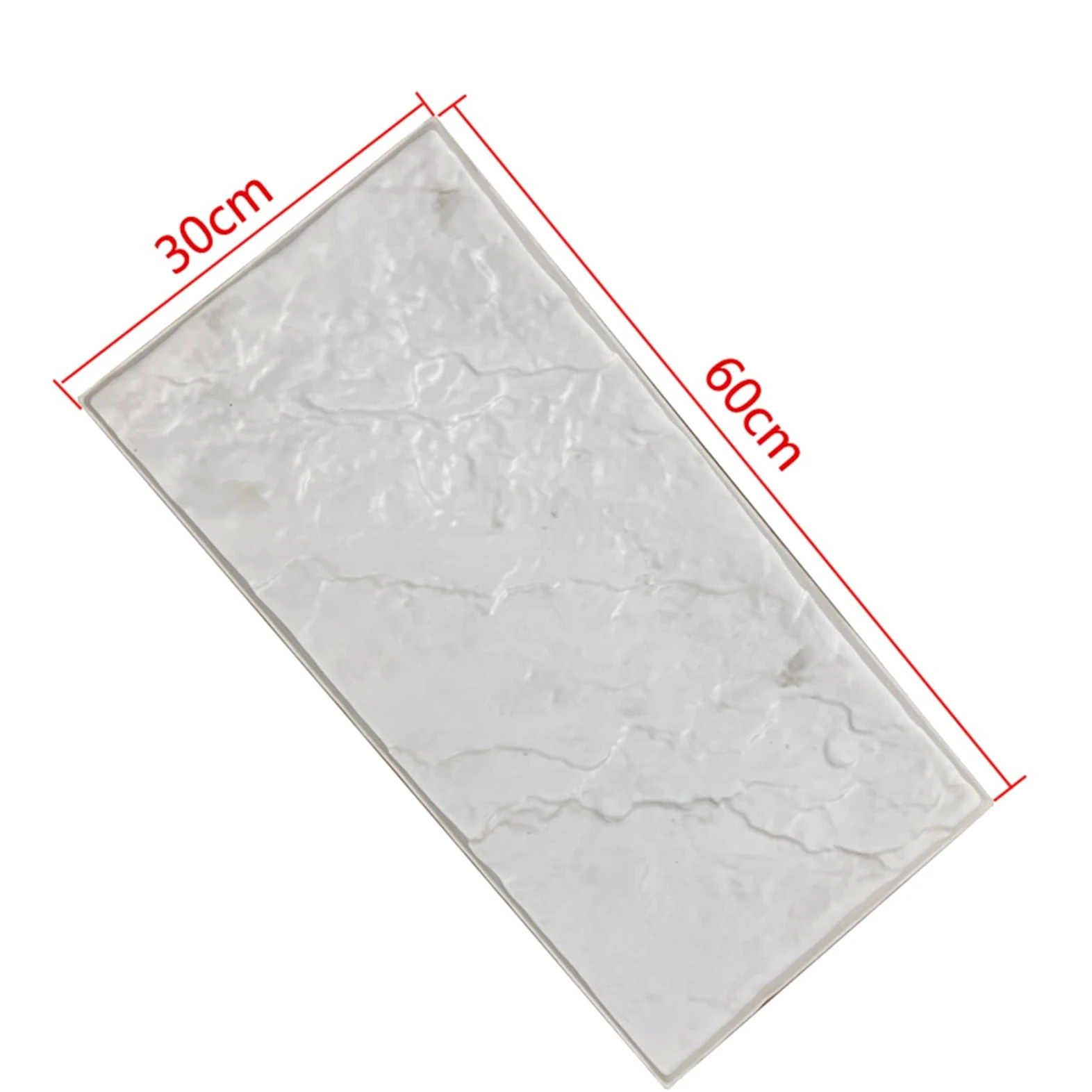 Stampo decorativo in calcestruzzo per giardino esterno, cassaforma per pavimentazione riutilizzabile per progetti fai da te di sentieri e patio