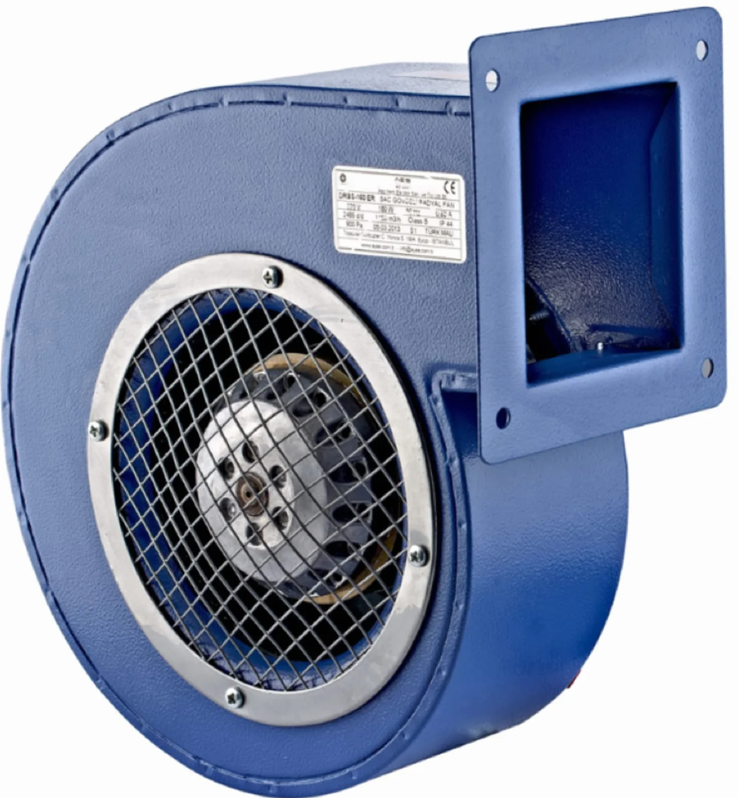 UZMAN Ventola radiale industriale in alluminio o lamiera di acciaio, 230 V, m³/h 450-1150 (RV 120E (450 m³/h))