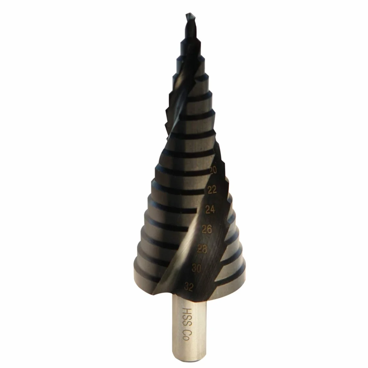 M35 Cobalto Fresa Conica Trapano a Gradini (4–32 mm/15 gradino) per Forare Acciaio Inossidabile e Metallo Duro,Hss Punte Coniche Professionali.