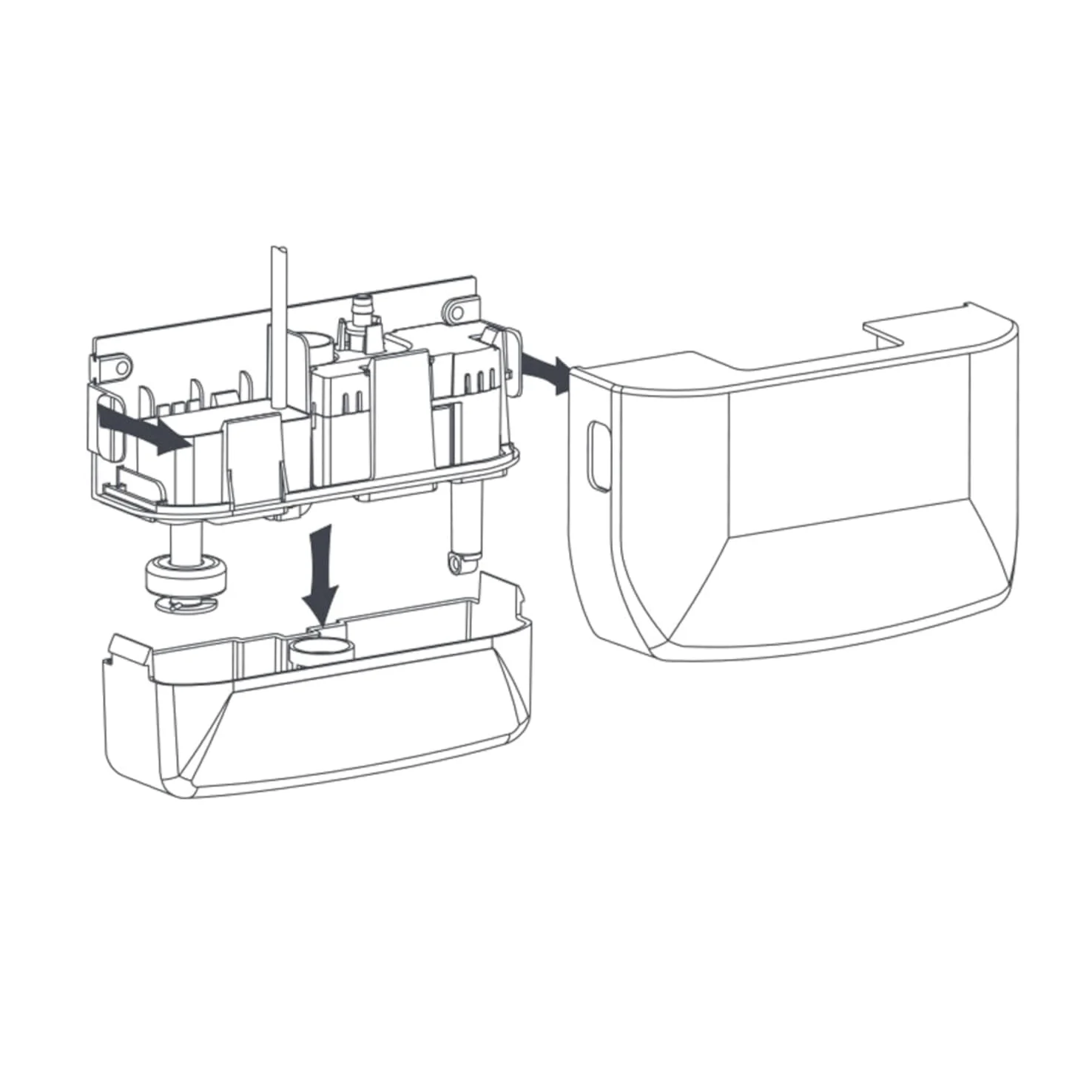 Aspen Pumps Kitchen Boiler Pump FP2943 - Pompa Scarico Condensa per Caldaie a Condensazione e Forni a Gas, 12 L/h, Altezza Max 10 Metri, Silenziosa 21 dB(A)