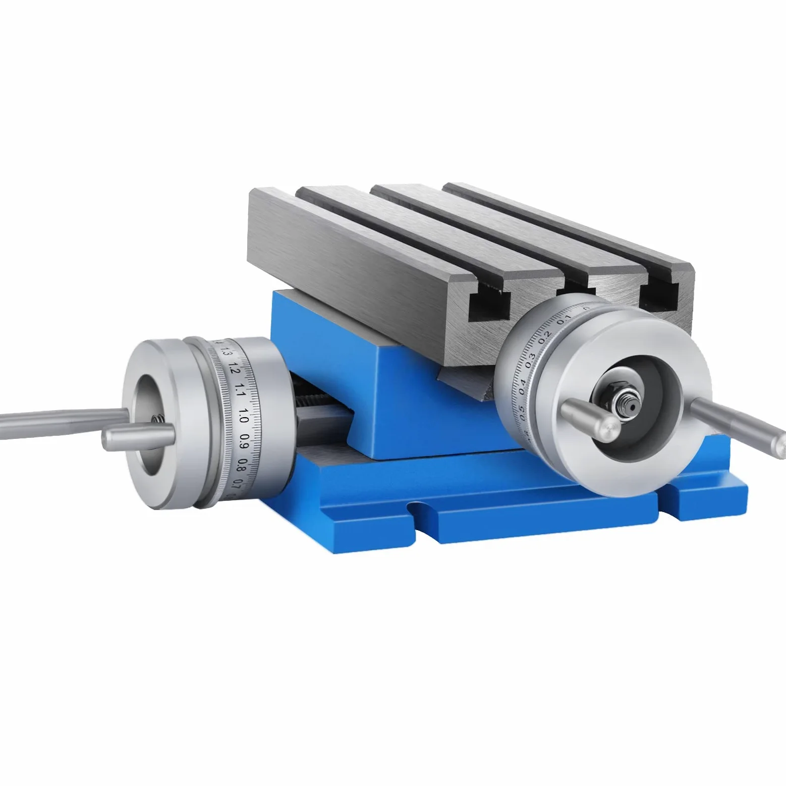 VEVOR MX-75 Multifunzionale Fresa Tavolo da Lavoro 185 x 100 mm Fresatura Tavolo da Lavoro X 80 mm Y 75 mm Croce Tavolo Trapano Da Tavolo per Trapano e Fresatrici (MX-75)