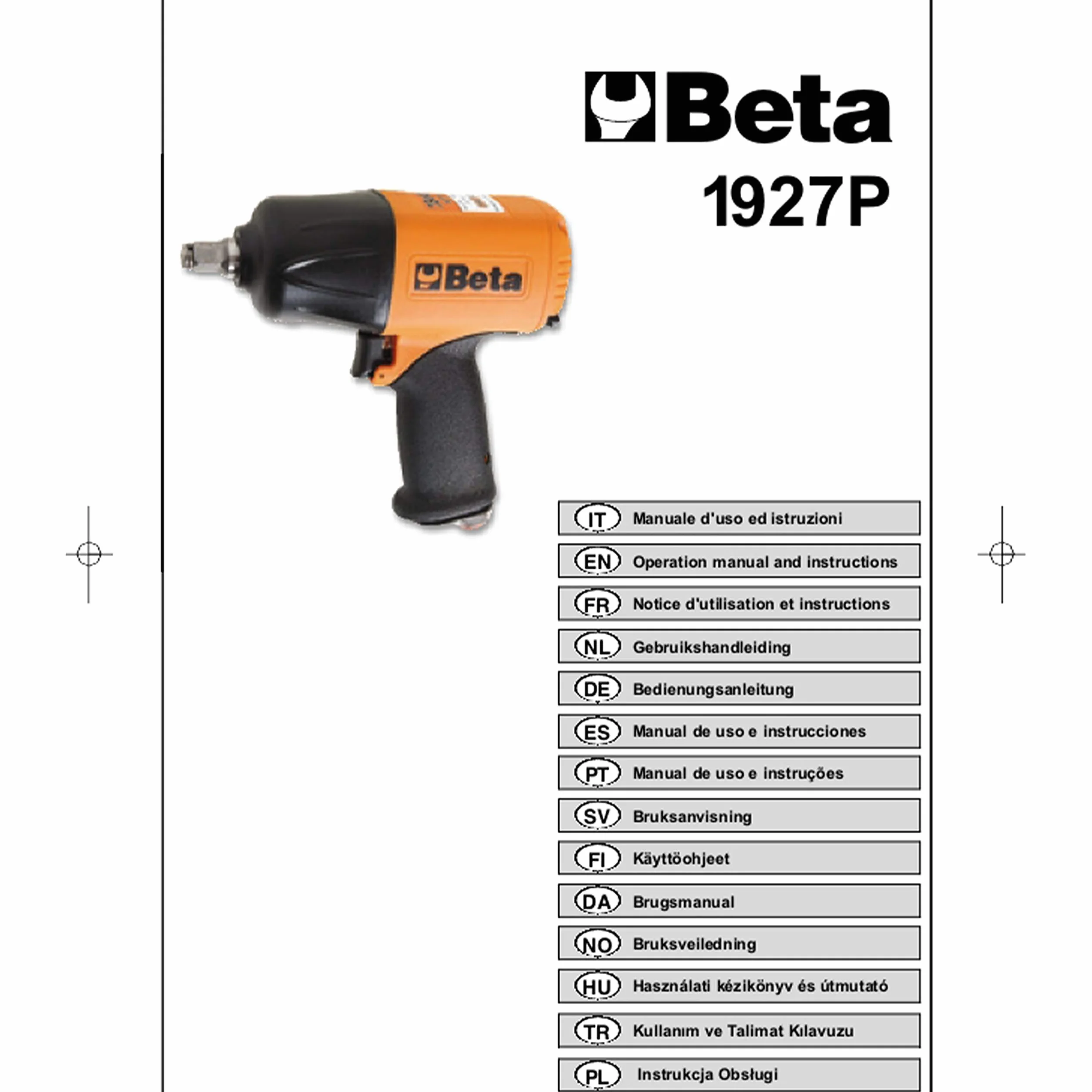 Beta 1927P - Avvitatore reversibile in materiale composito