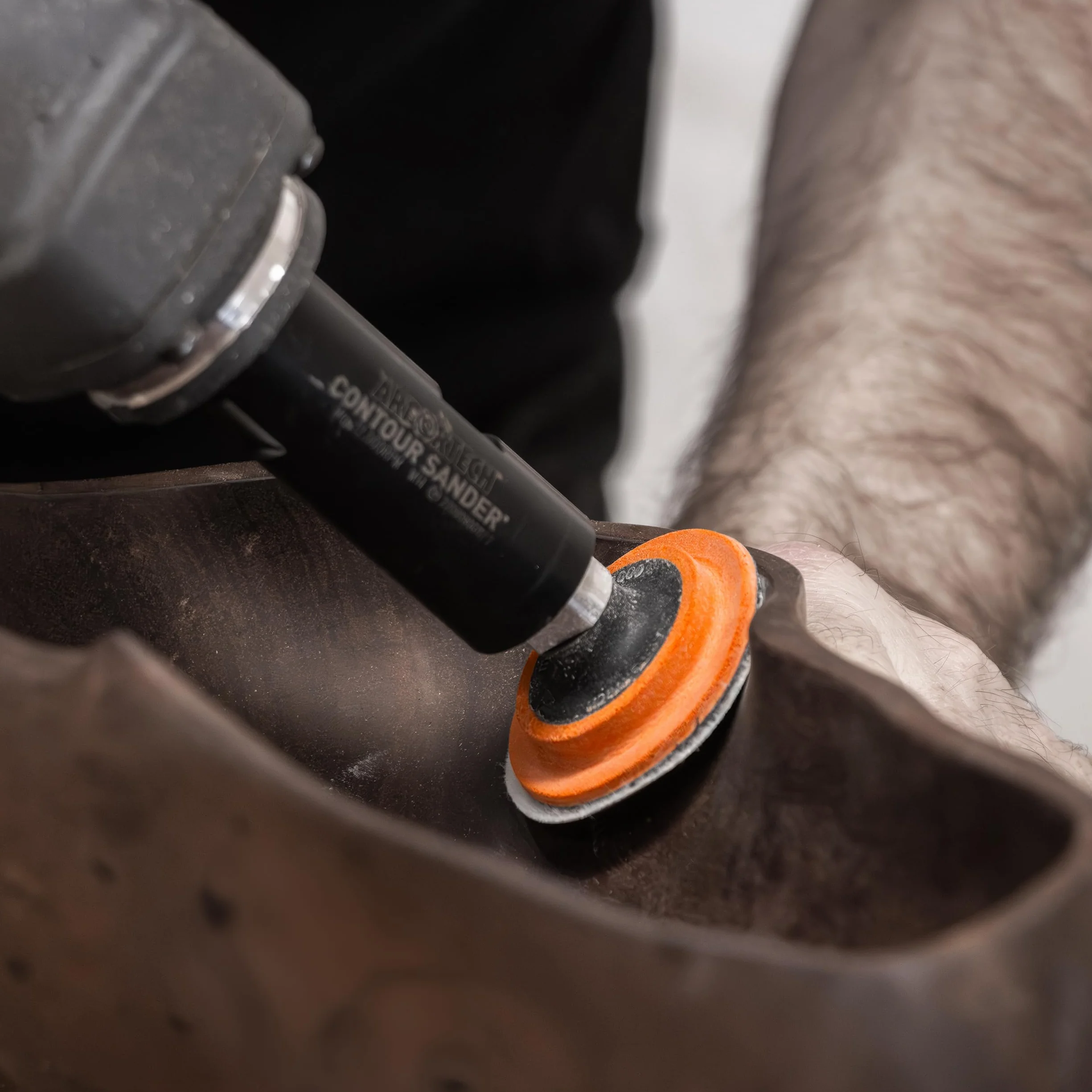 ARBORTECH Contour Sander 50mm M14 x M5 Mini Accessorio per Levigatrice orbitale casuale per Smerigliatrice Angolare