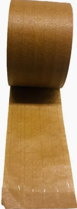 Confezione da 24 di Nastro carta avana rinforzato 7 fili 75mmx50mt