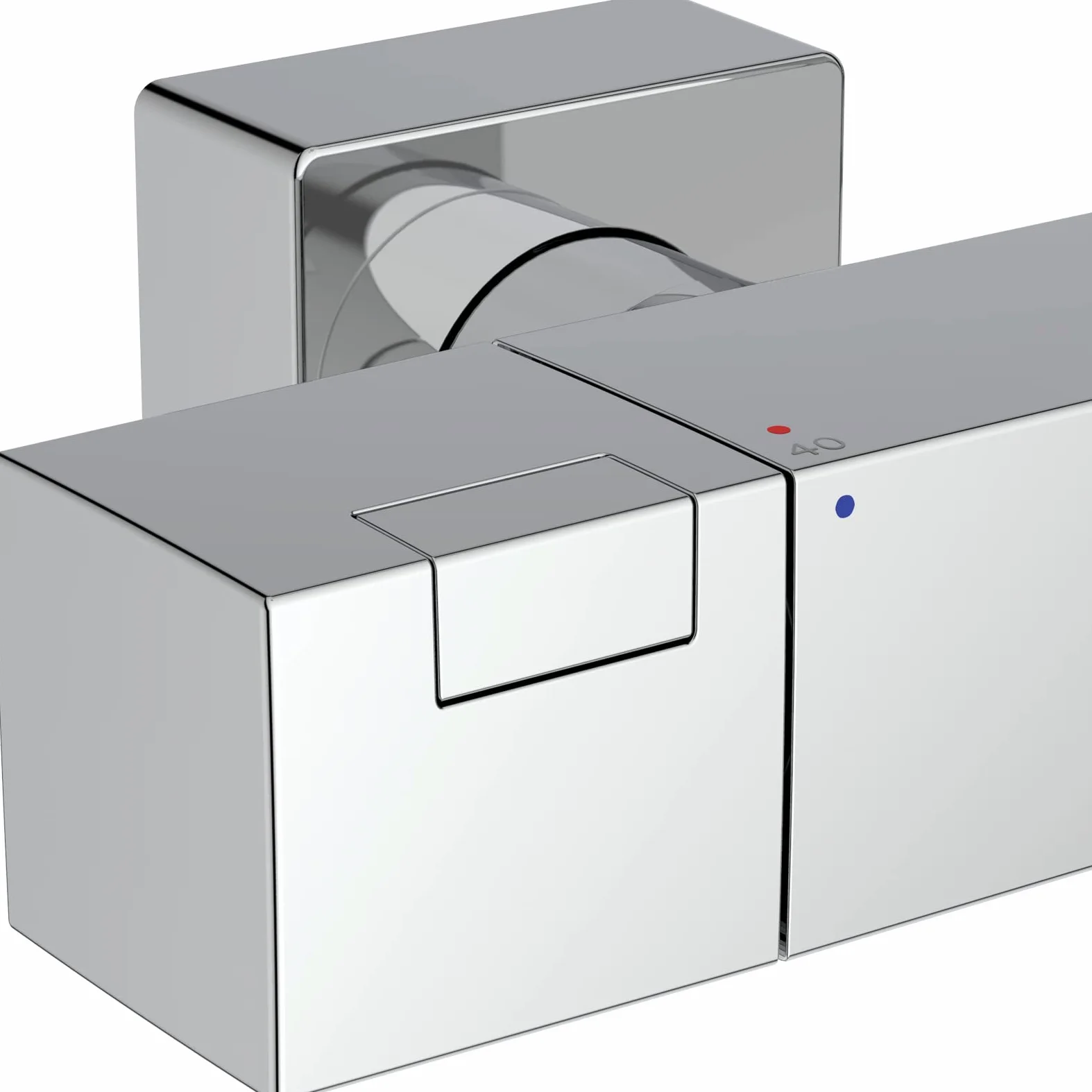 Ideal Standard - Ceratherm C100 Colonna doccia con termostatico esterno, Cromato
