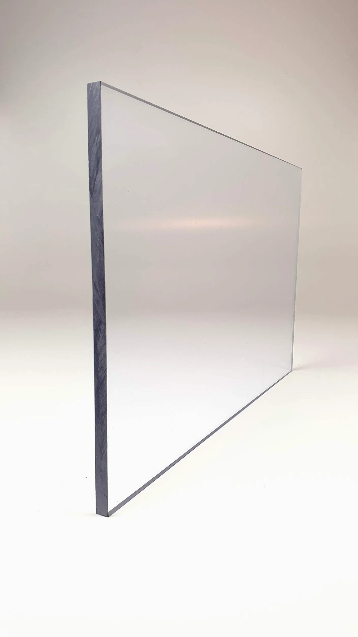 Pannelli in policarbonato da 6,0 mm, con protezione dai raggi UV, trasparenti, pannelli massicci (6,0 mm, 750 x 680 mm).