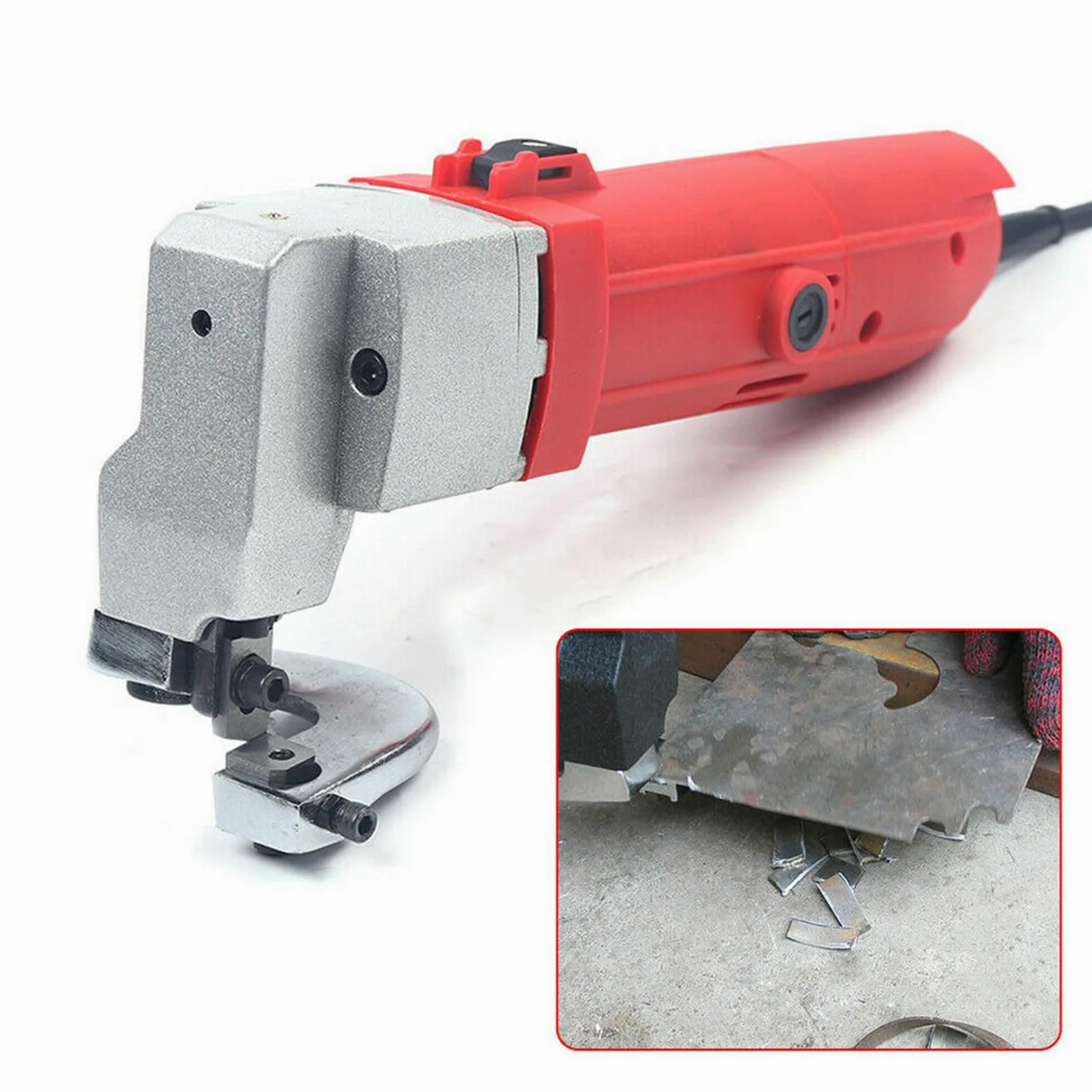 500W Elettrico Cesoie Metallo Forbici 2000 giri/min Cesoie Elettriche Cesoie per Taglio Metallo