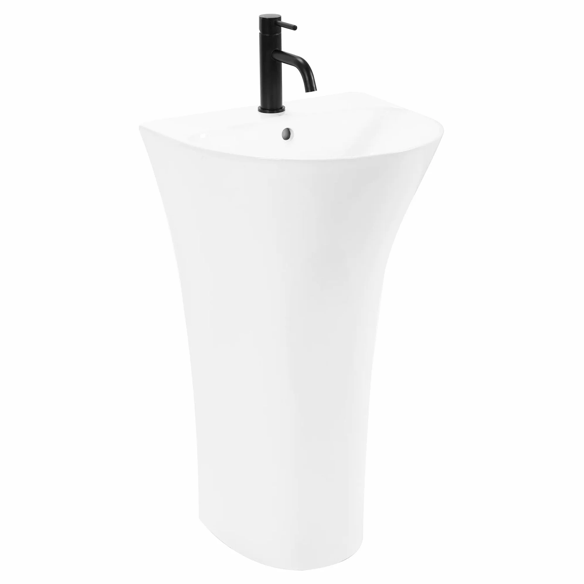 Rea - Lavabo Freestanding Rita Slim Lavabo Bagno Autoportante Freestanding 48 X 42 X 83,5 cm In Ceramica (Bianco)