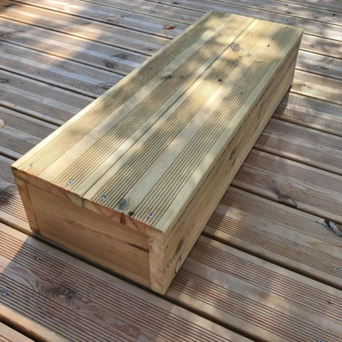 Gradino modulare,Gradino in Legno per accedere ad una Porta o per creare una Scala- Vinuovo - 2 tavole 29 cm l160 cm h17cm