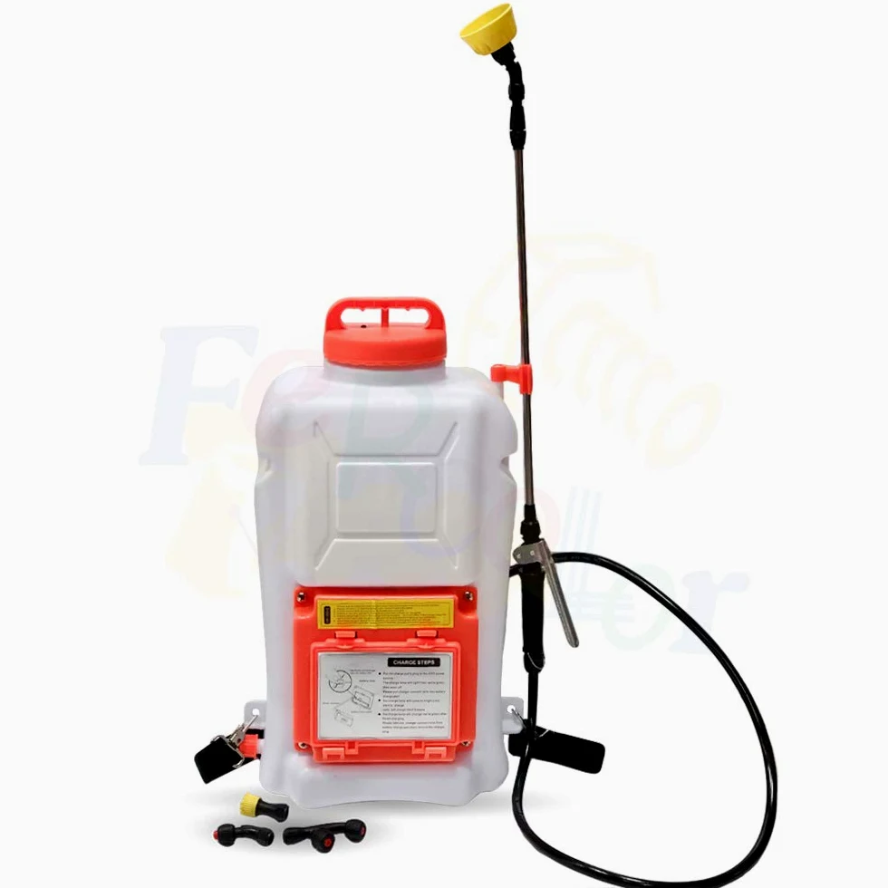 POMPA A SPALLA PER IRRORARE PROFESSIONALE 16 LITRI A BATTERIA LITIO 10AH - tipo AUSONIA CILLI VALGARDEN (16 LITRI)
