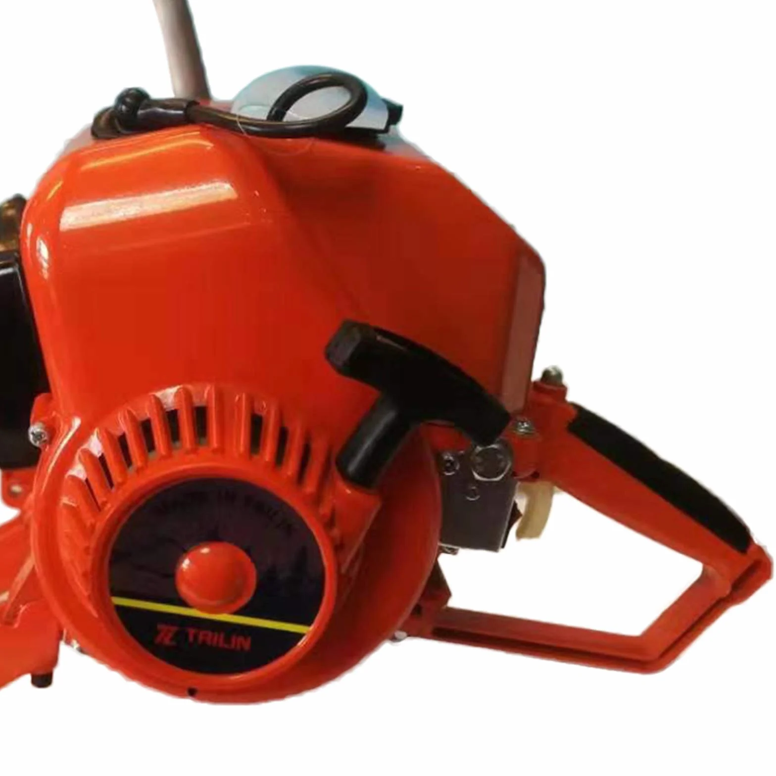 Sega per calcestruzzo a benzina, a 2 tempi, 6,8HP, 1400 W, 5000 giri/min, con lama da 350 mm e profondità di taglio 10 mm, taglio multiangolo per calcestruzzo, granito, cantiere