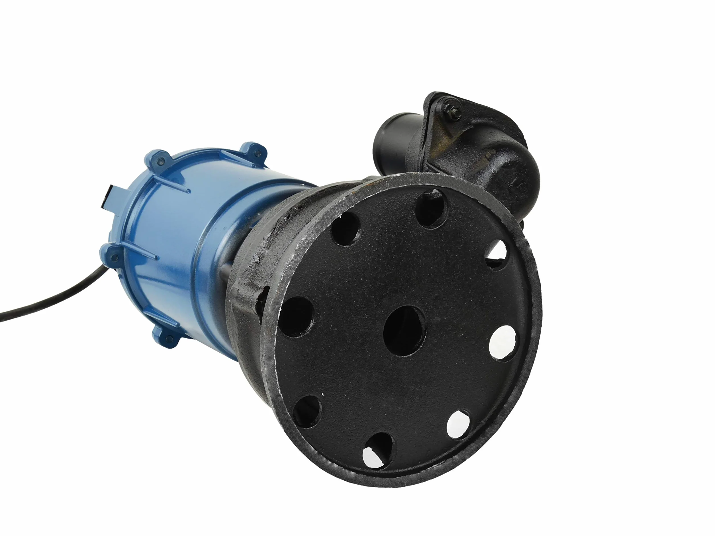 BSD Pompa di scarico per acque reflue, sommergibile con macinino, ghisa, WQD 10-8-0,55-550 W, 17000 l/h, 8 m altezza di scarico