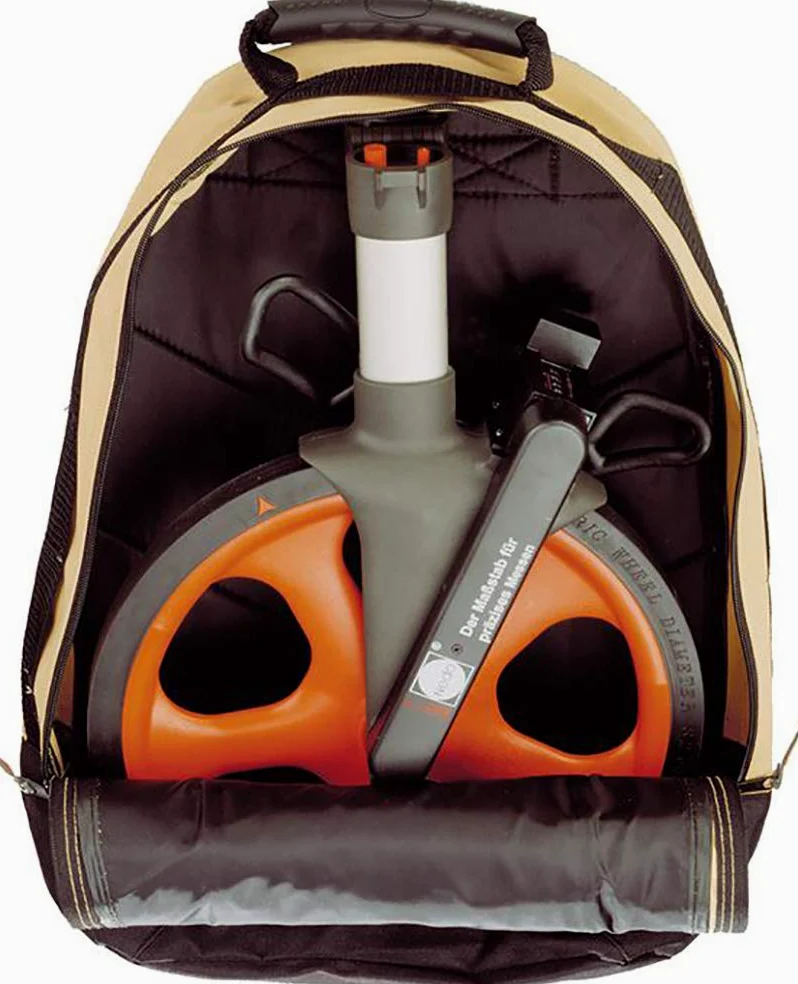 Nedo 703 115 Ruota di misurazione leggera Deluxe e zaino da trekking
