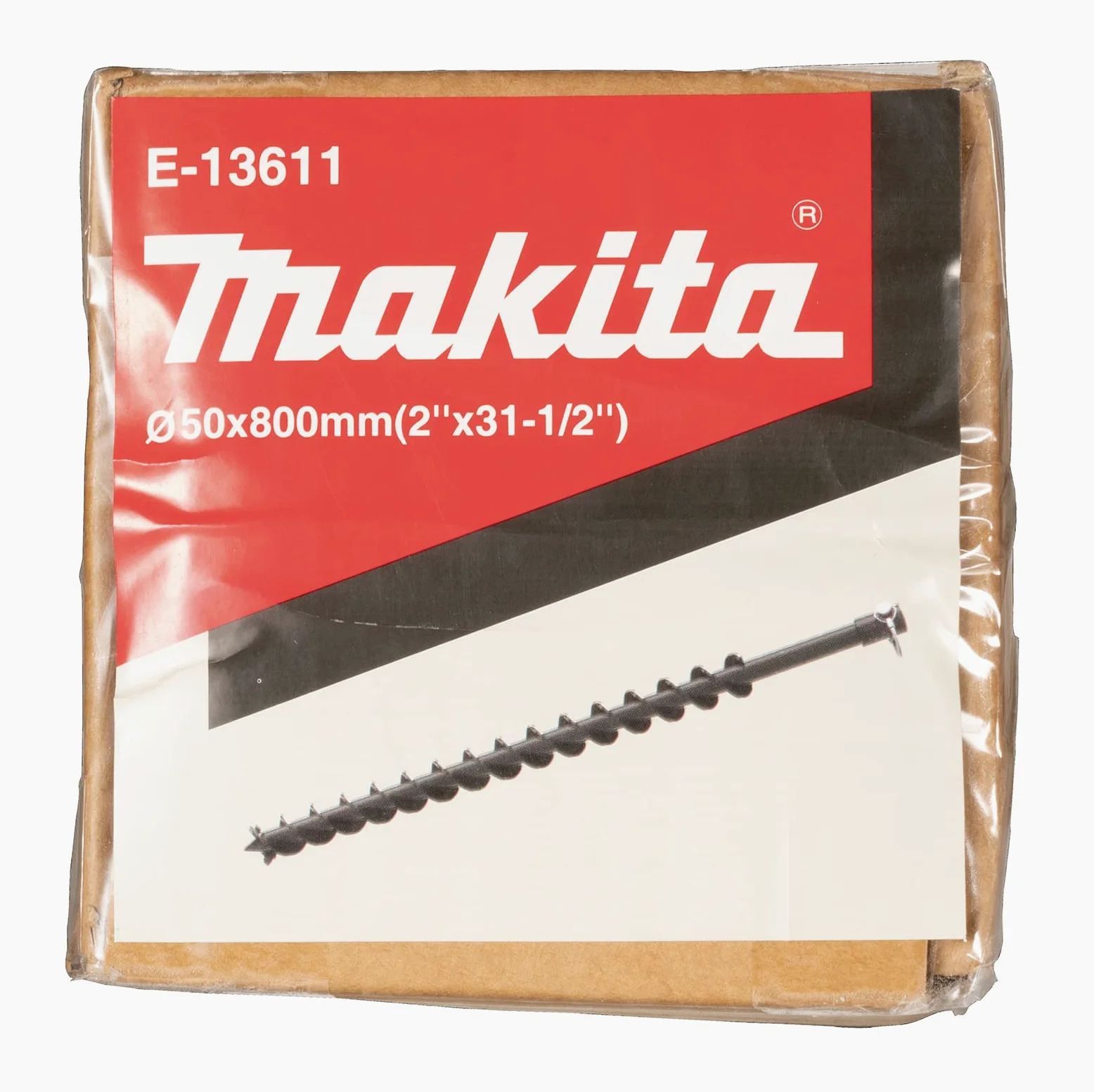 Makita E-13611 - Punta a trivella di terra e perno, 50 x 800 mm