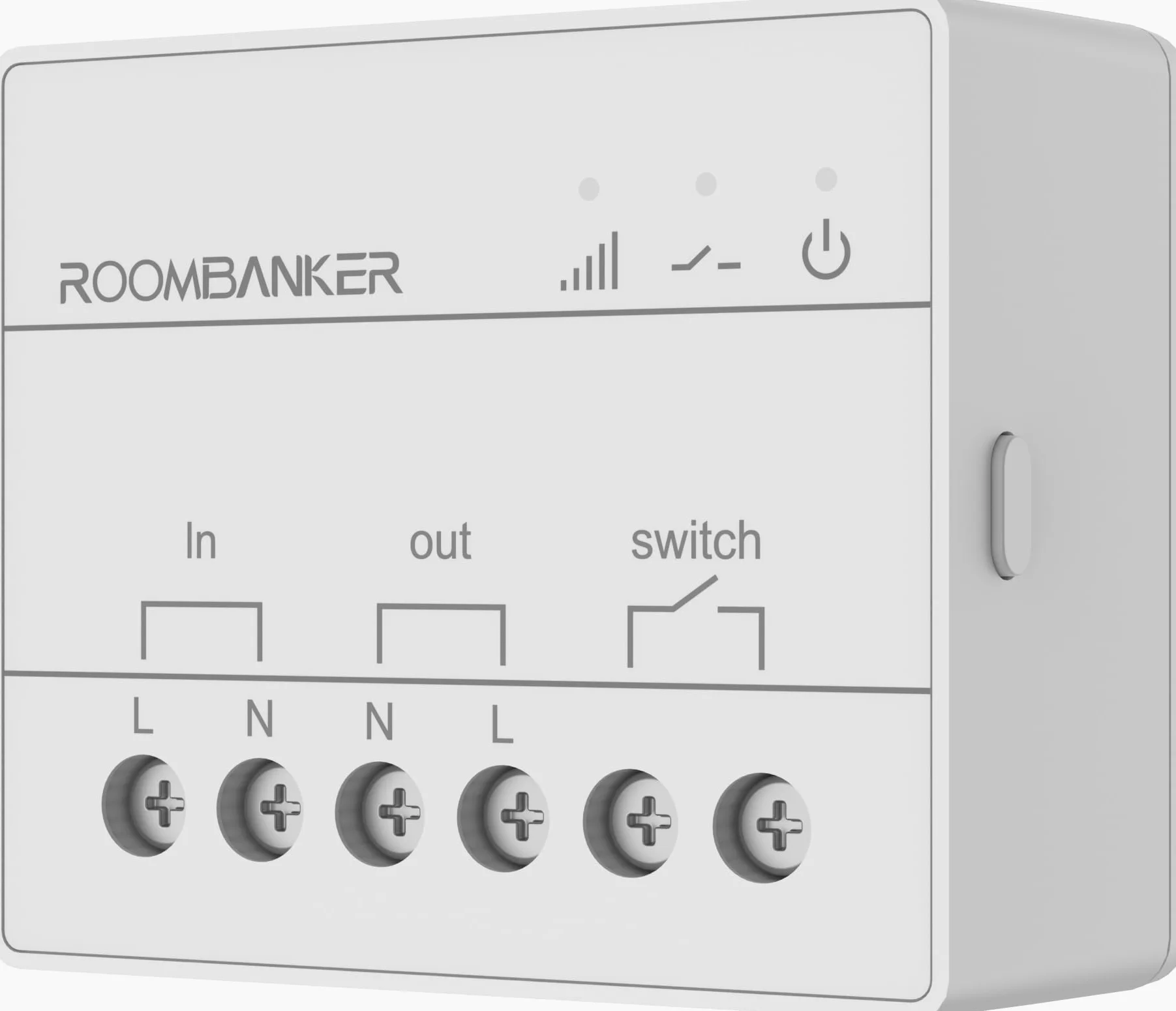 L'interruttore a parete WS1 - Supporto Energy Monitoring (Current, tensione, consumo di energia)