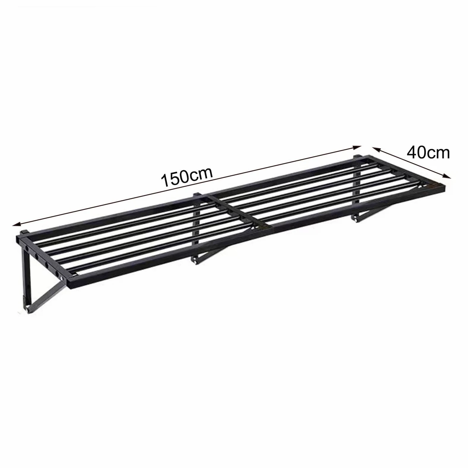 Scaffali per Garage per carichi Pesanti Scaffali sospesi, Scaffali per Organizer montati a Parete, Scaffali per Sistema di stoccaggio per Garage Scaffalature Metalliche Organizzatore di Strumenti