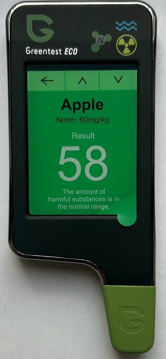 Greentest Eco 6 portatile Rilevatore di Nitrati + Rivelatore di radiazioni + acqua prova TDS radiometro geiger counter nitrate test radiation detector (Nero)