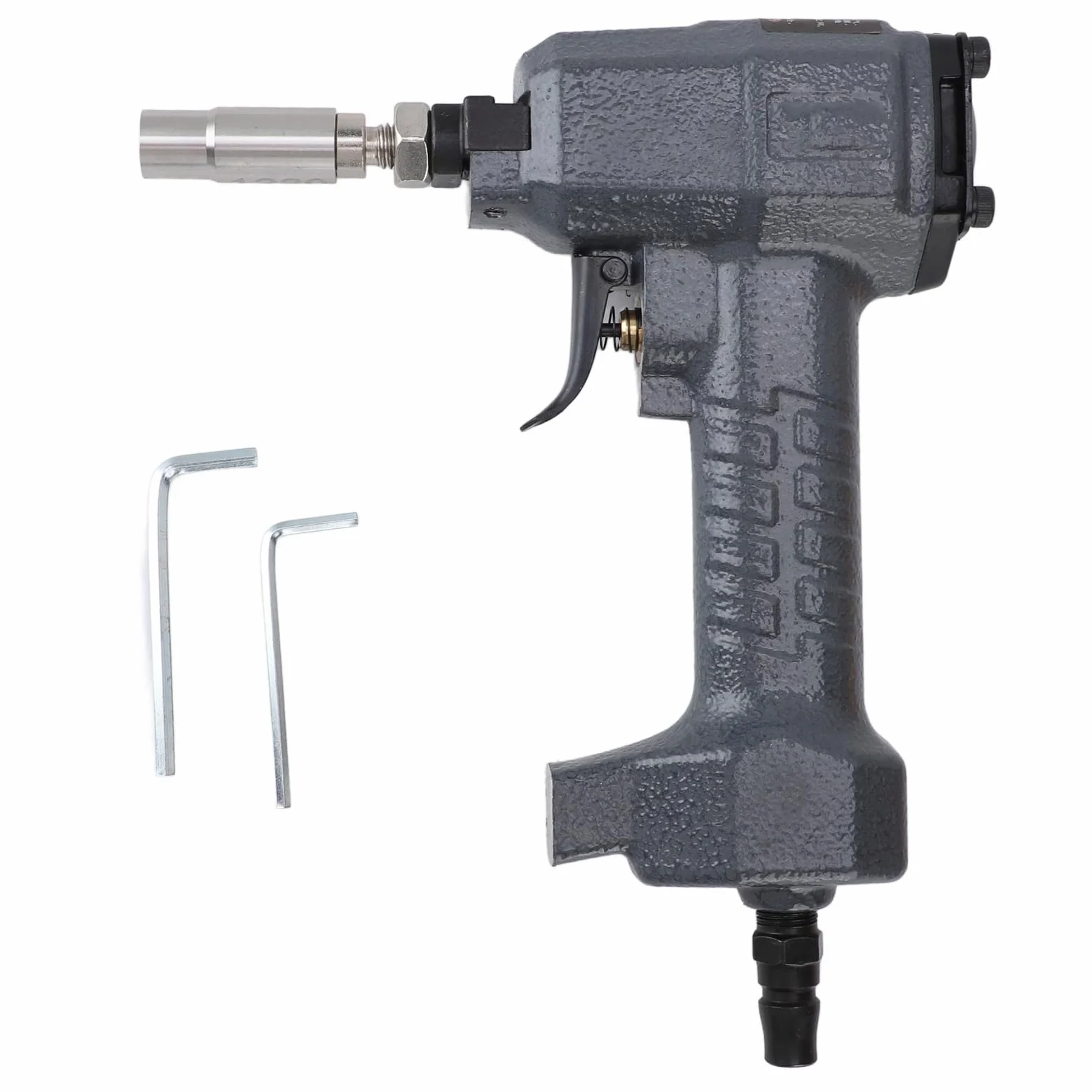 1170 Pneumatic Decorative Nailer Furniture Tack Nailer Unghie imbottite con manico antiscivolo Design ergonomico per divano imbottitura in pelle