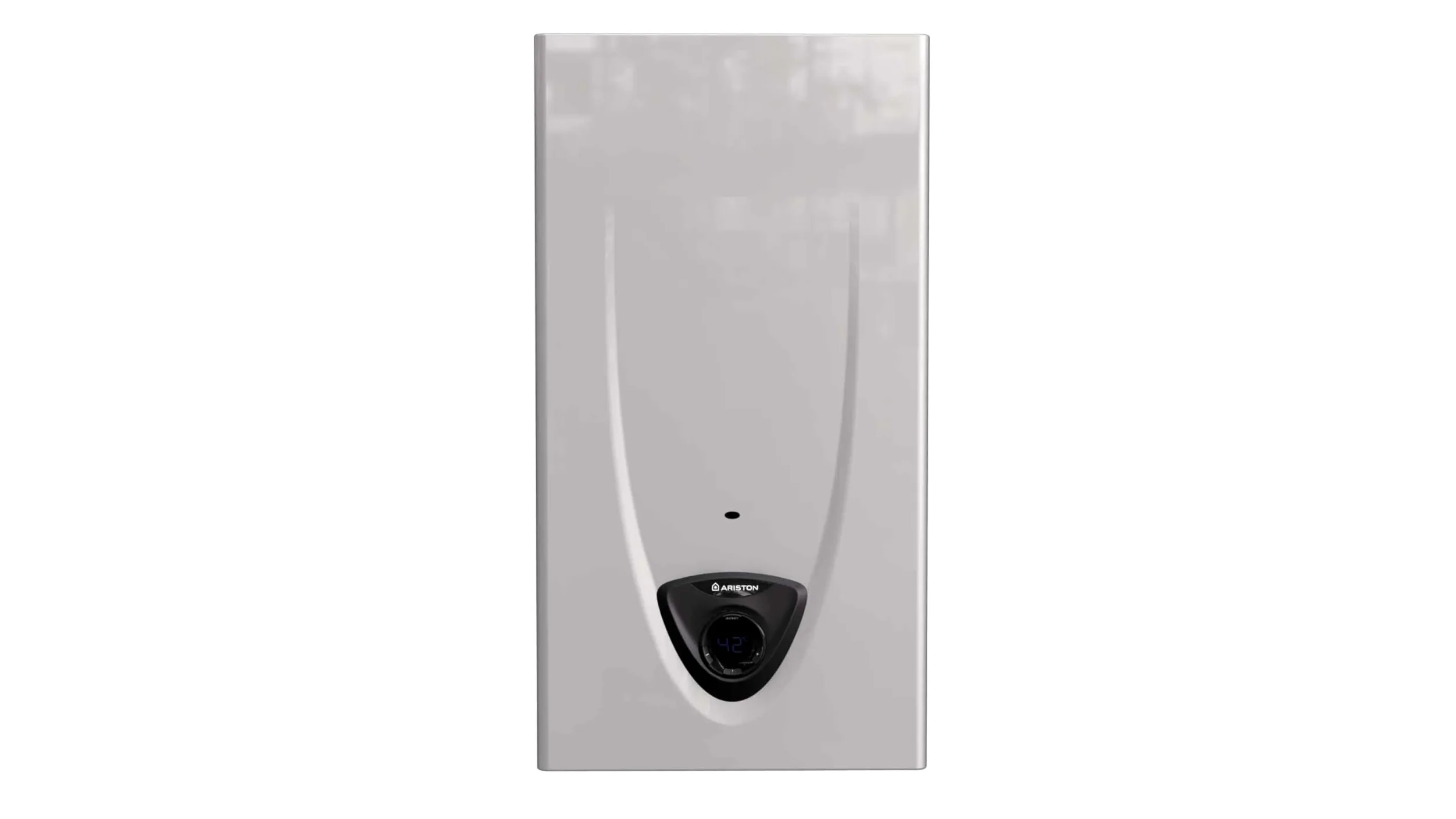 Ariston Fast EVO X - Scaldabagno a Gas Istantaneo Camera Aperta 14 L/GPL, Innovativo Display LCD per Regolazione Temperatura e Rilevamento Fiamma di Massima Sicurezza 22.52x26x58 - Classe Energetica A