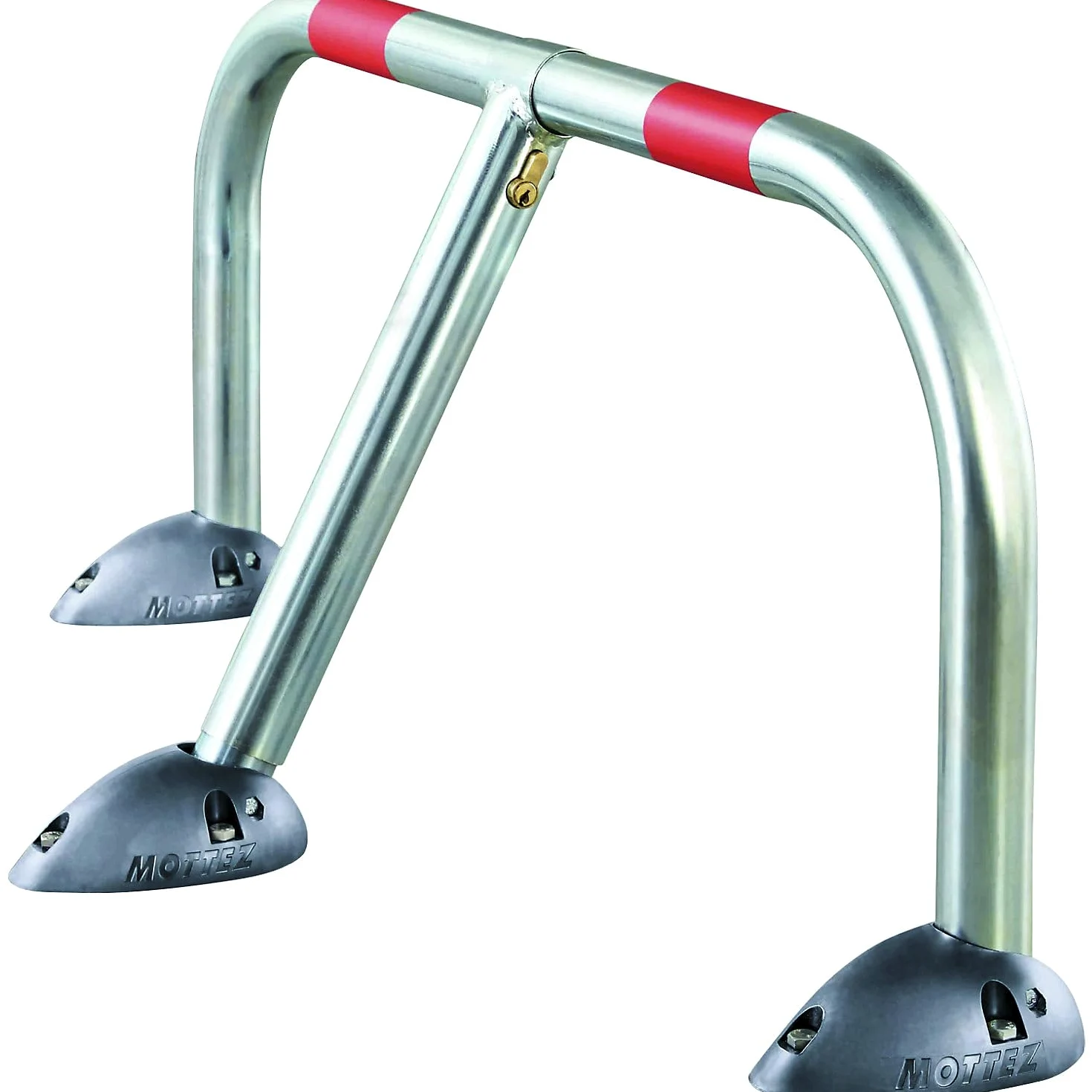 Mottez B302C - Barriera di parcheggio, design reclinabile