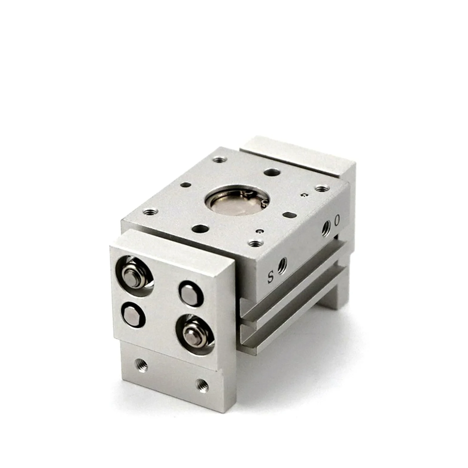 Pinza pneumatica a doppio effetto con cilindro pneumatico L2 10D/16D/20D/25D/10D1/16D1/20D1/25D1 Pinza pneumatica Risposta rapida, per la produzione(MHL2-40D)