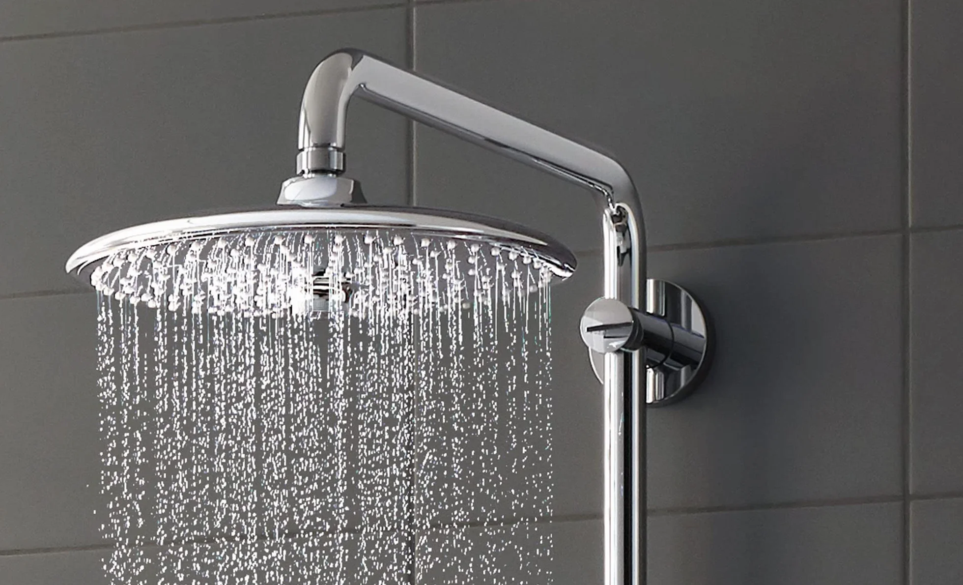 Grohe Soffione Doccia a 3 Getti, Grigio (Cromo), 260 mm 26457000
