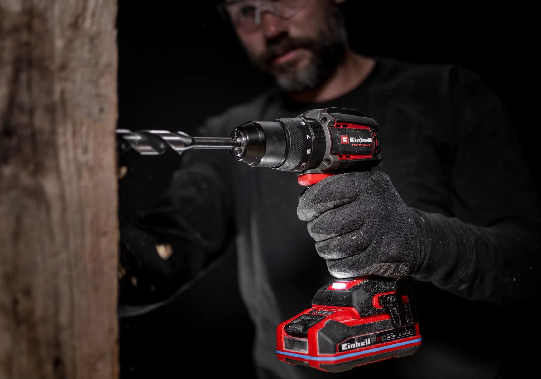 Einhell Professional trapano a percussione a batteria TP-CD 18/70-C Li-i BL - Solo Power X-Change (18 V, Brushless, 70 Nm, anti-kickback, mandrino 13 mm, senza batteria)