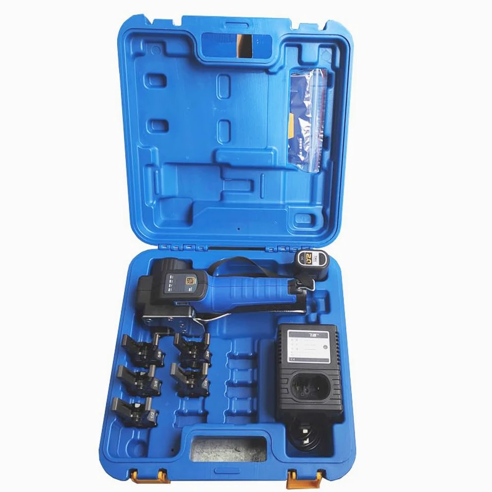 Cartellatrice elettrica a batteria VET-19LI con una batteria al litio per tubazioni 1/4" 3/8" 1/2" 5/8" 3/4", cartellatrice a batteria per condizionamento
